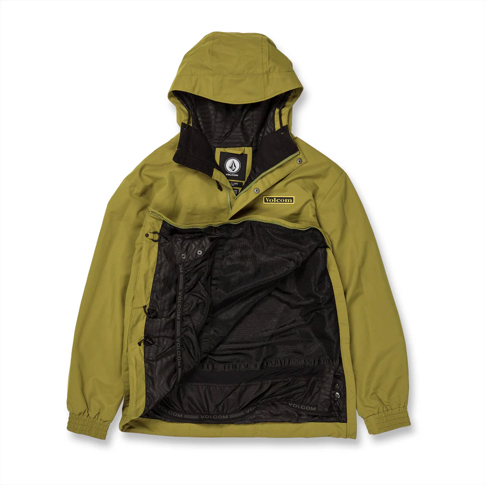 Longo Pullover Snowboard Jacket Moss - Image 3