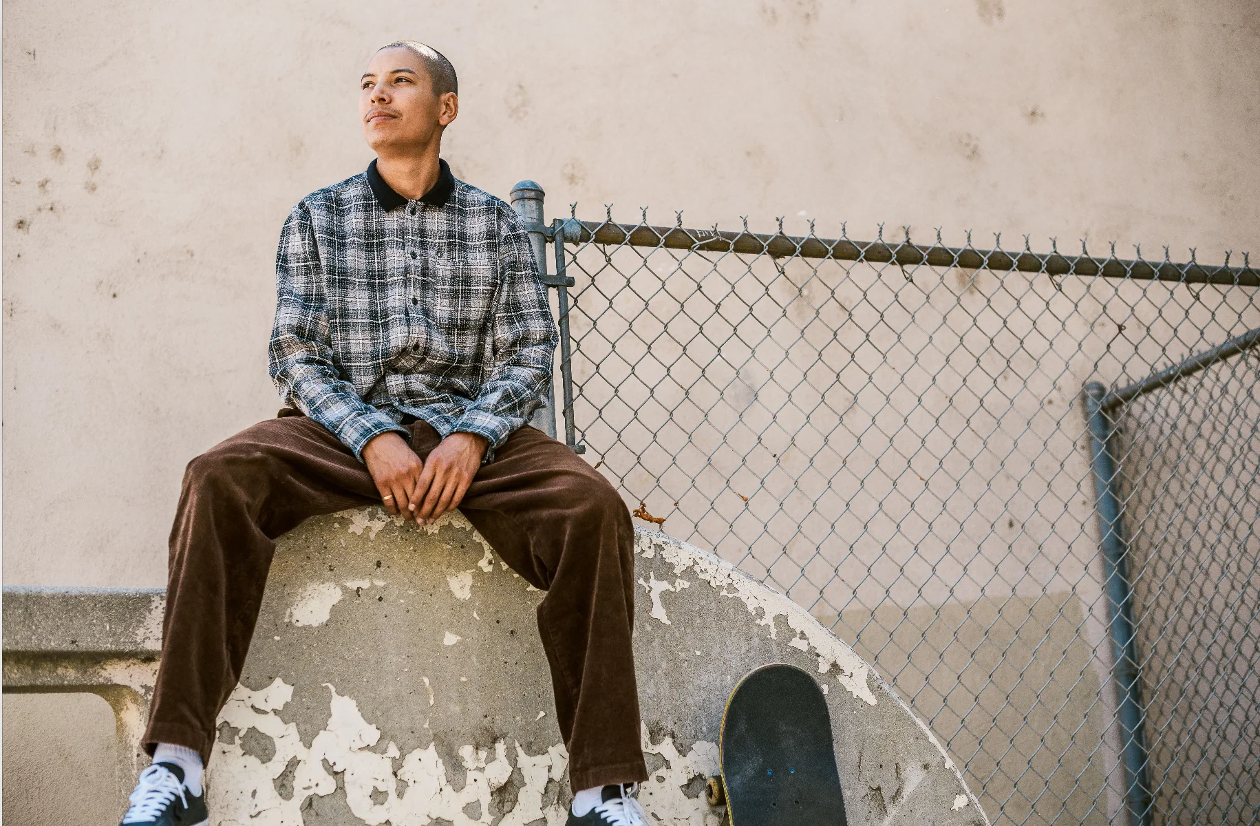 Louie Lopez Flannel Longsleeve Black - Image 3