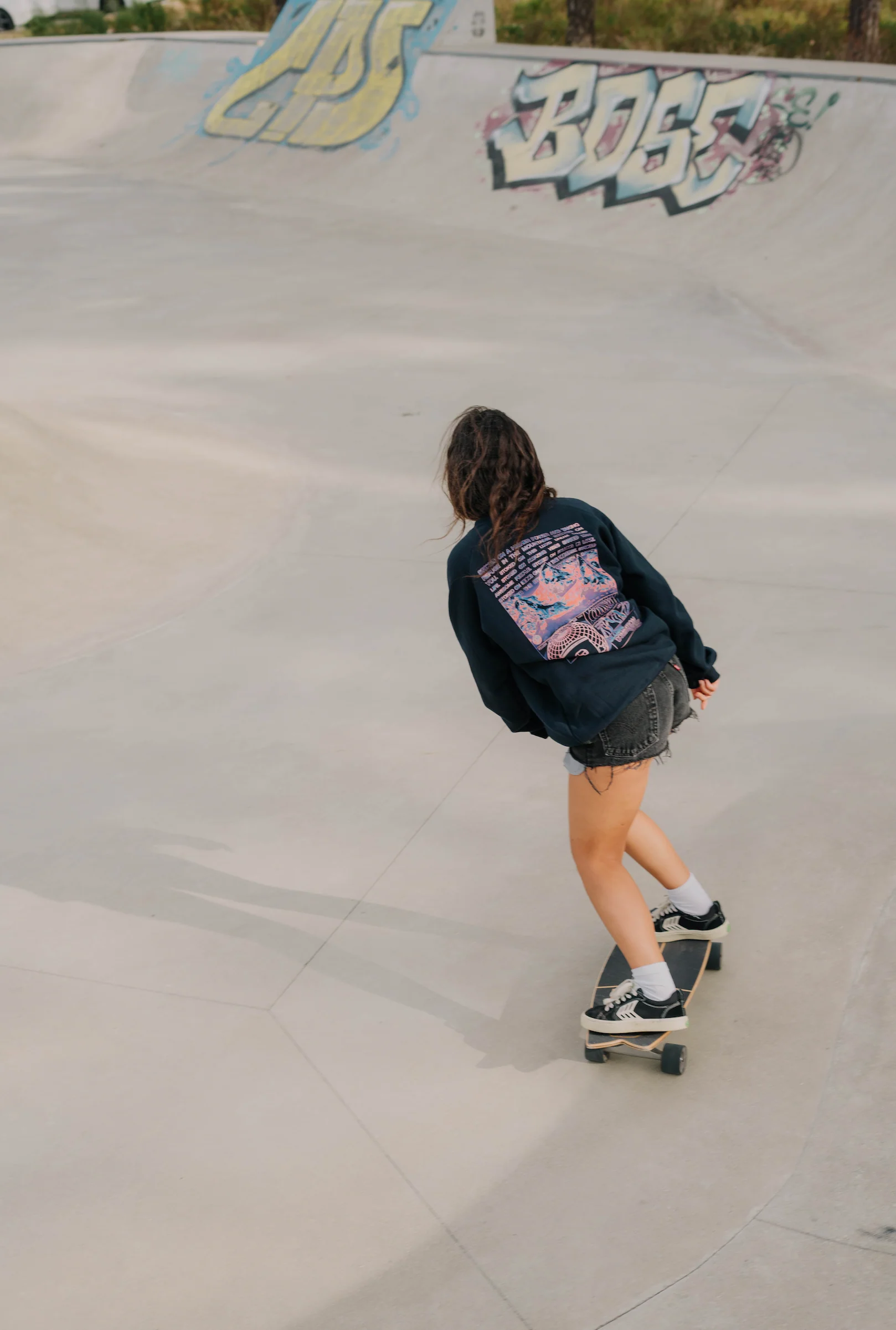 Lucid Dreams Heavyweight Sweater New French Navy - Image 7