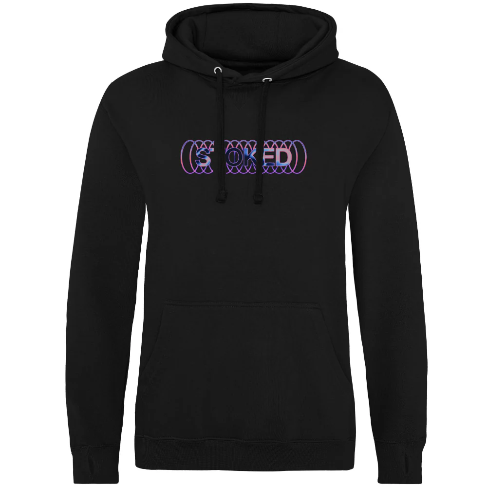 Lucid Dreams Heavyweight Hoodie Jet Black - Image 10