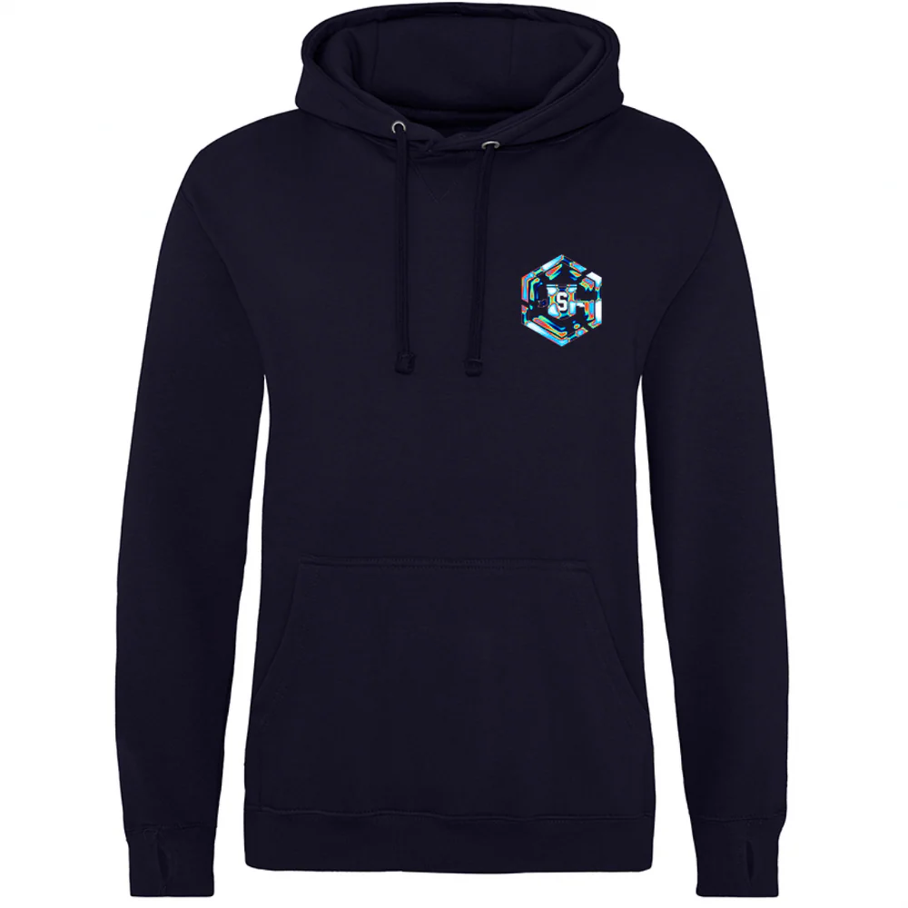 Lucid Snapshot Heavyweight Hoodie New French Navy - Image 2