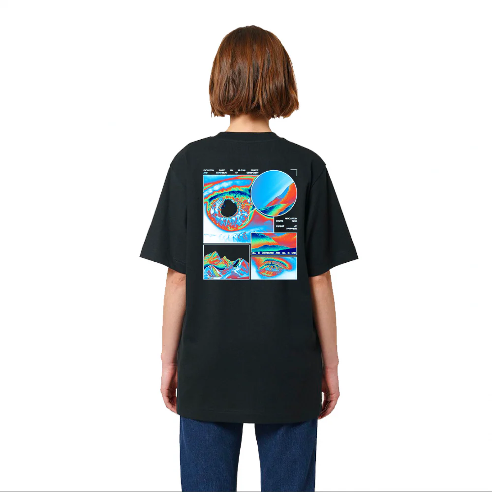 Lucid Snapshot Premium T-shirt Black - Image 4