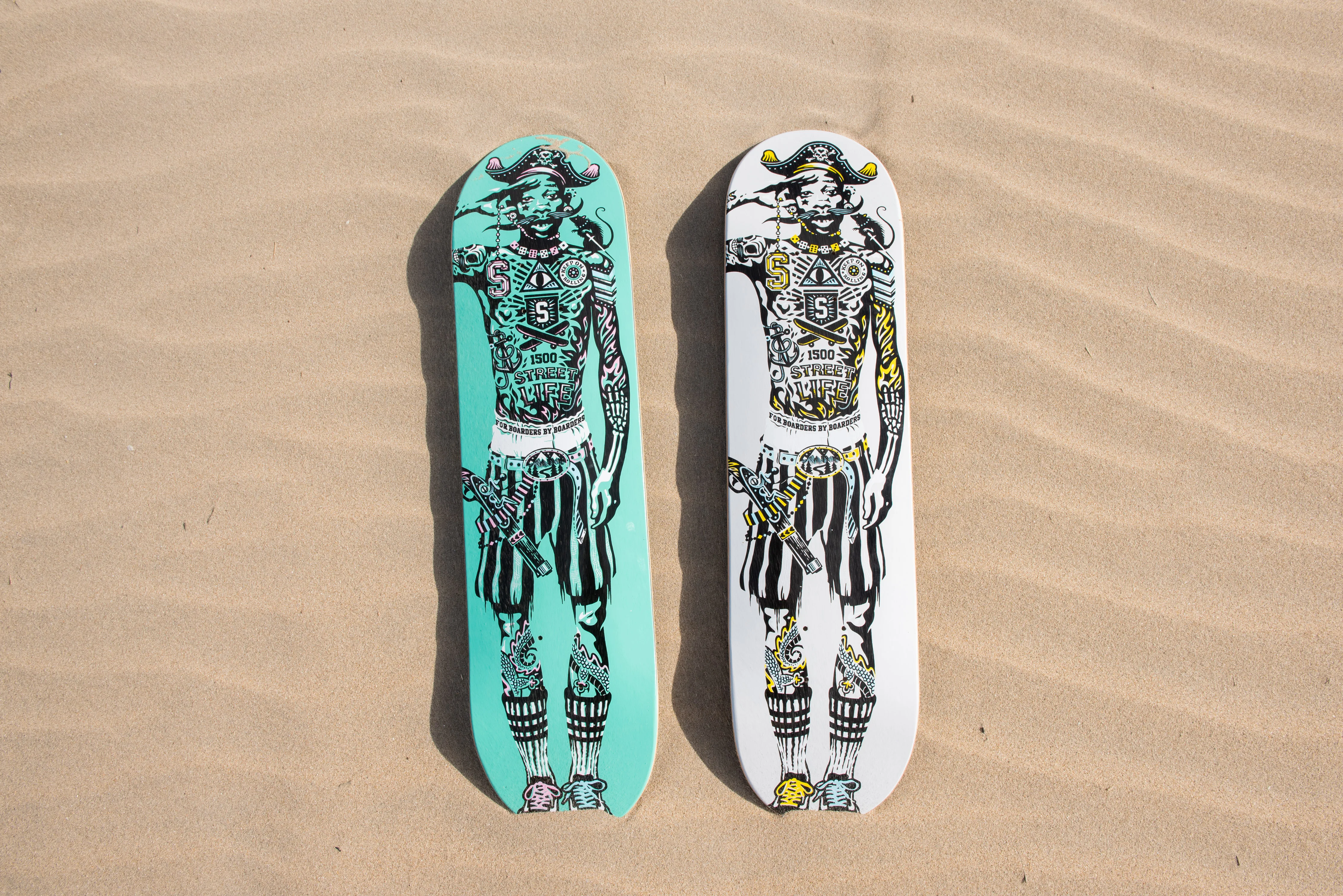 Master Blaster skateboard Moondust Grey - Image 12