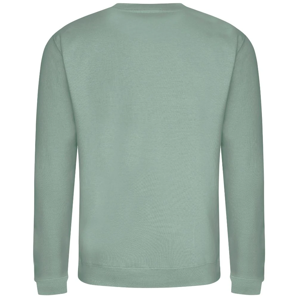 Maxi Script Sweater Dusty Green - Image 2