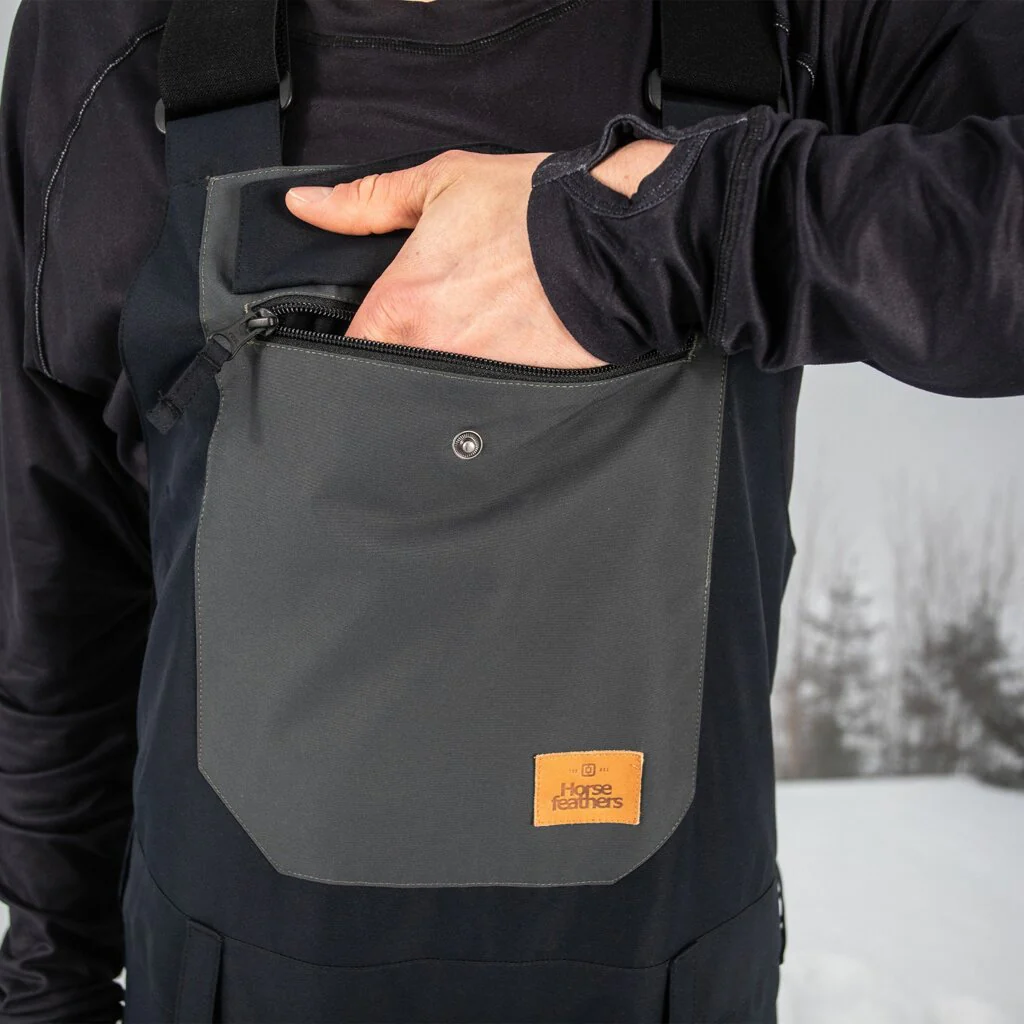 Medler Bib Pants Black - Image 7