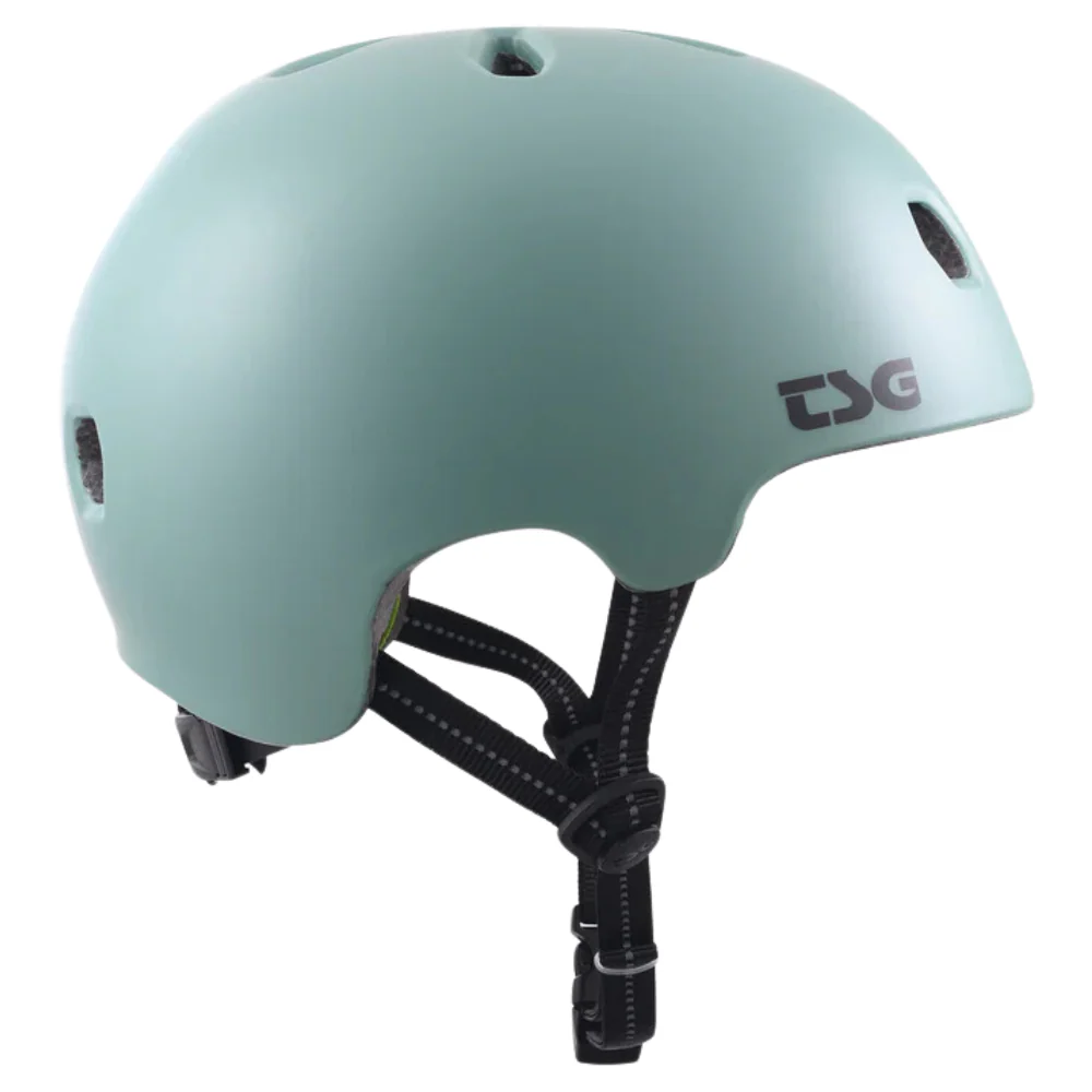 Meta Solid Color Satin Oil Blue Helm - Image 3
