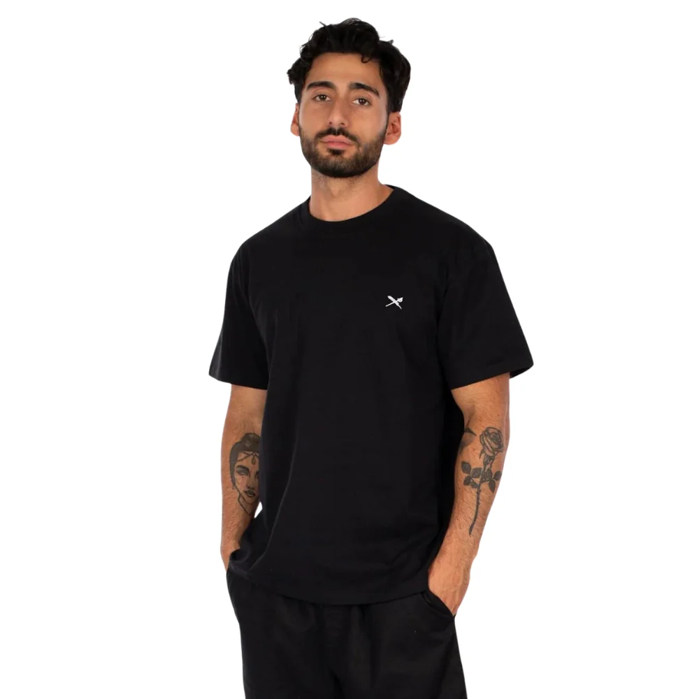 Mini Flag Relaxed T-shirt Black - Image 3