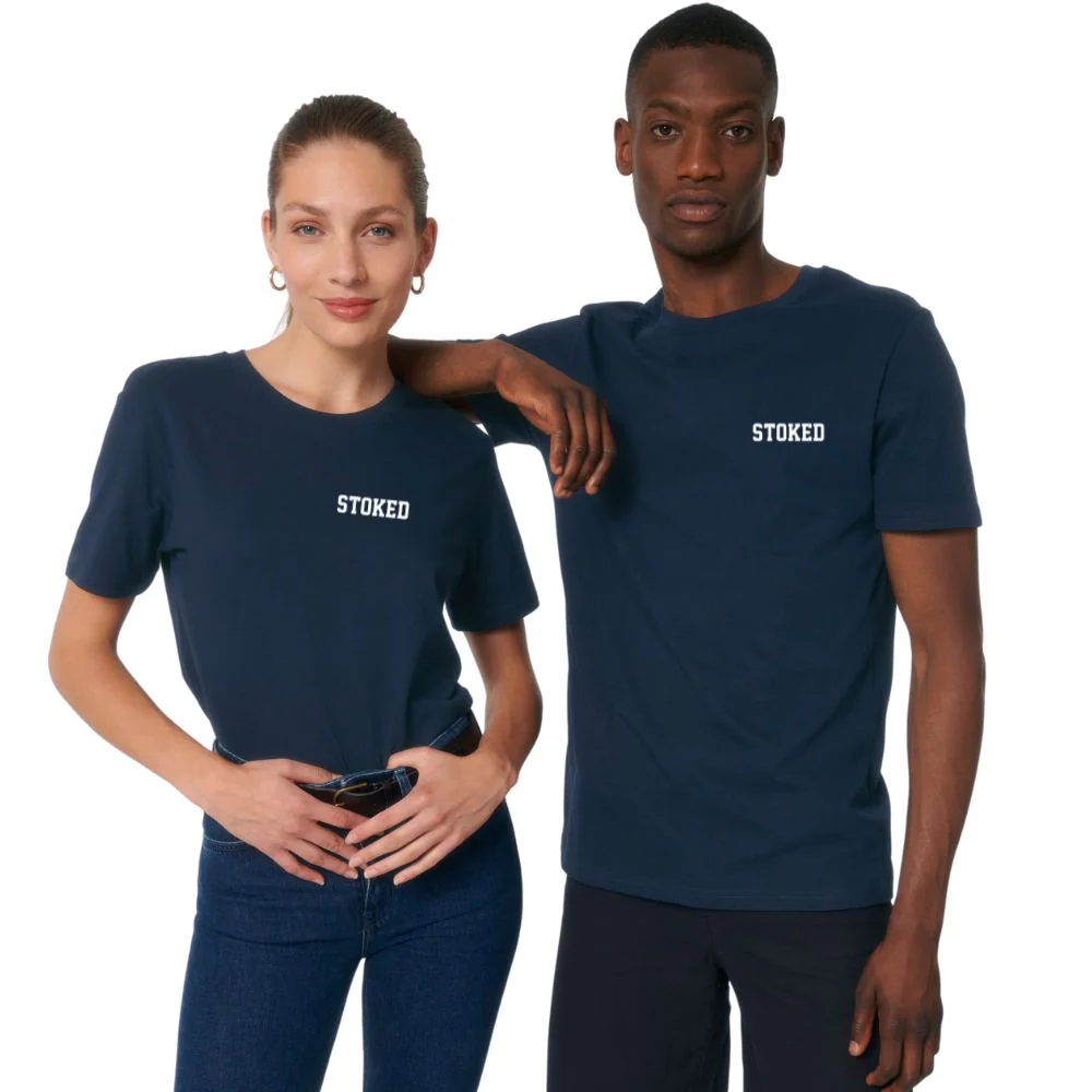 Mini Script T-shirt French Navy - Image 3