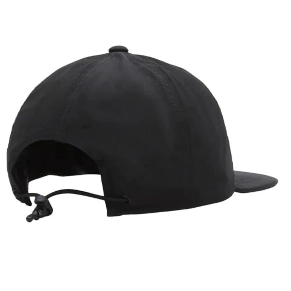 My Pace Curved Bill Jockey Hat Black - Image 2