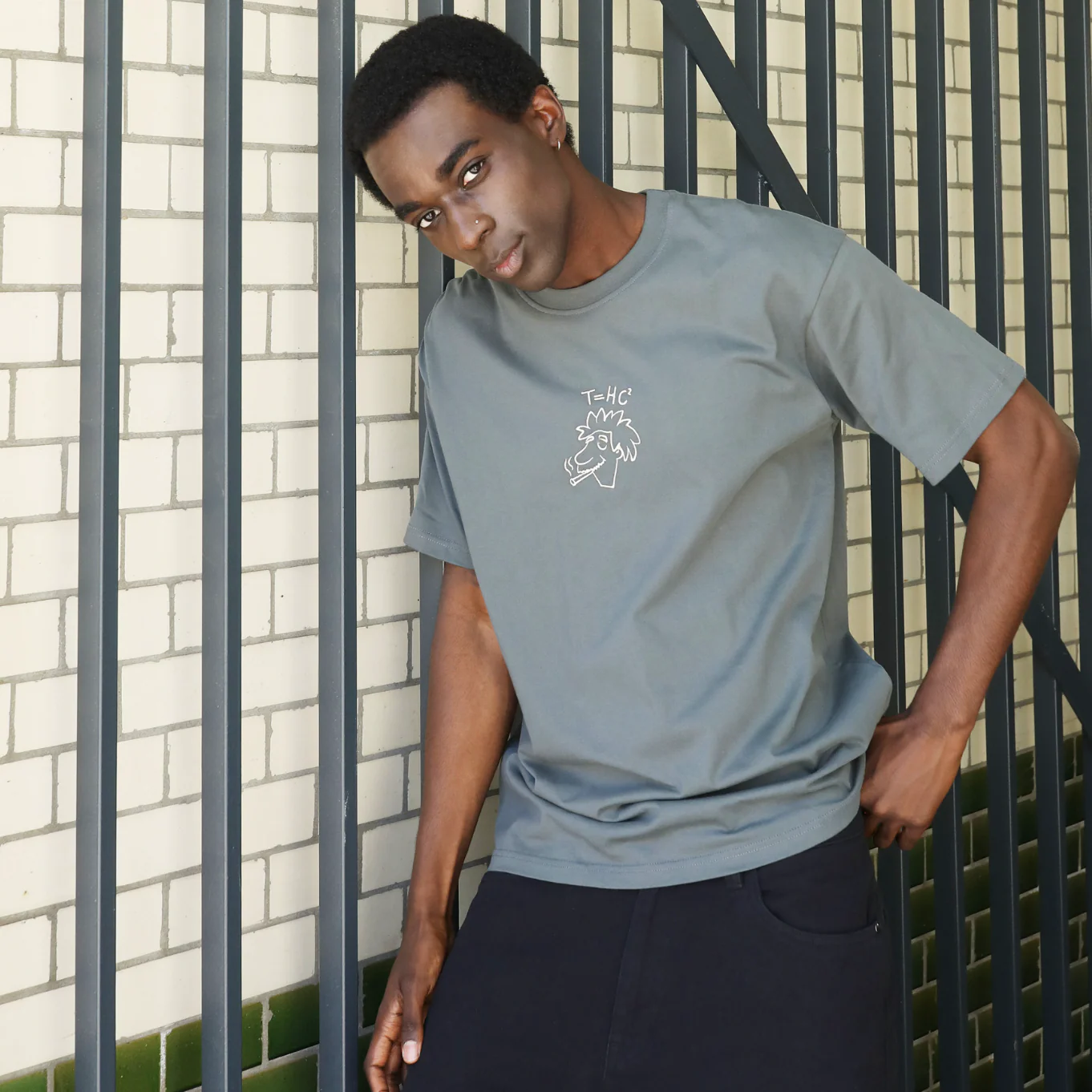 New Theory T-Shirt Dark Jungle - Image 2