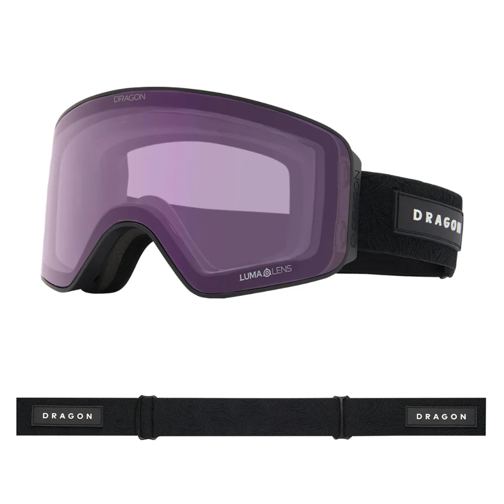 NFX Mag OTG Vantas / LumaLens Midnight +LumaLens Violet Snowboard Goggles - Image 2