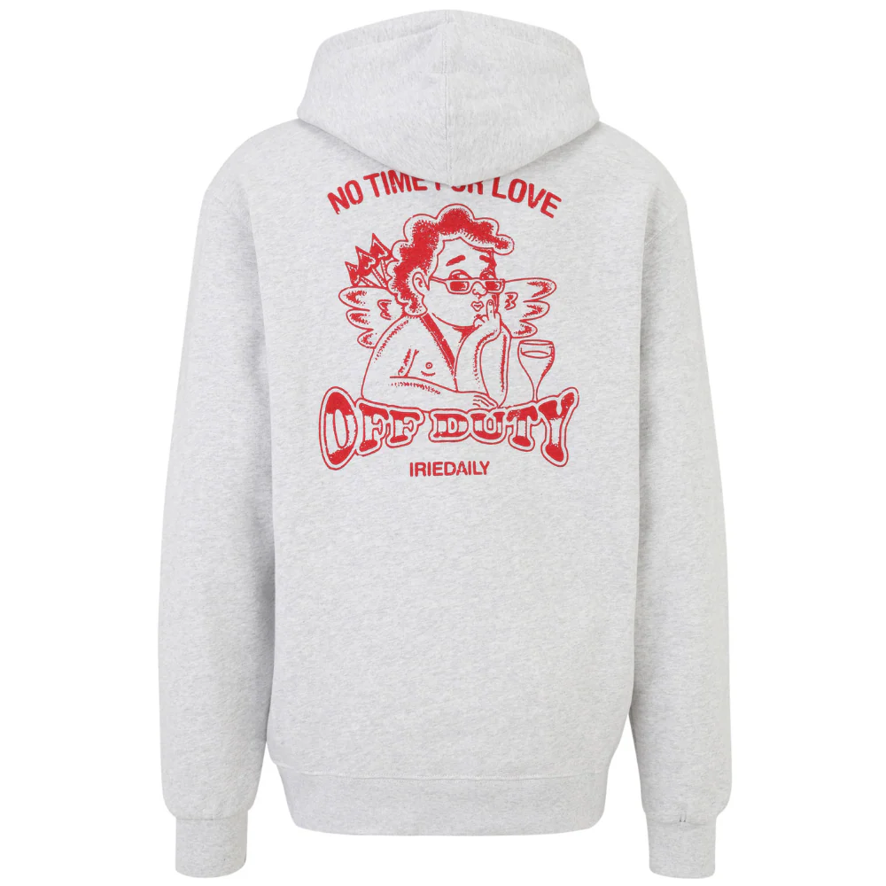 No Love Hoodie Ash Heather