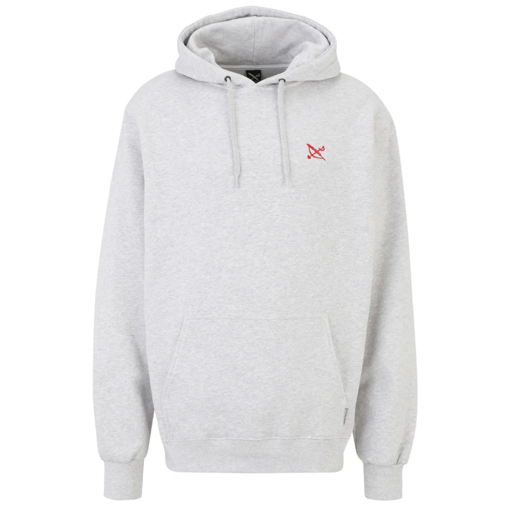 No Love Hoodie Ash Heather - Image 2