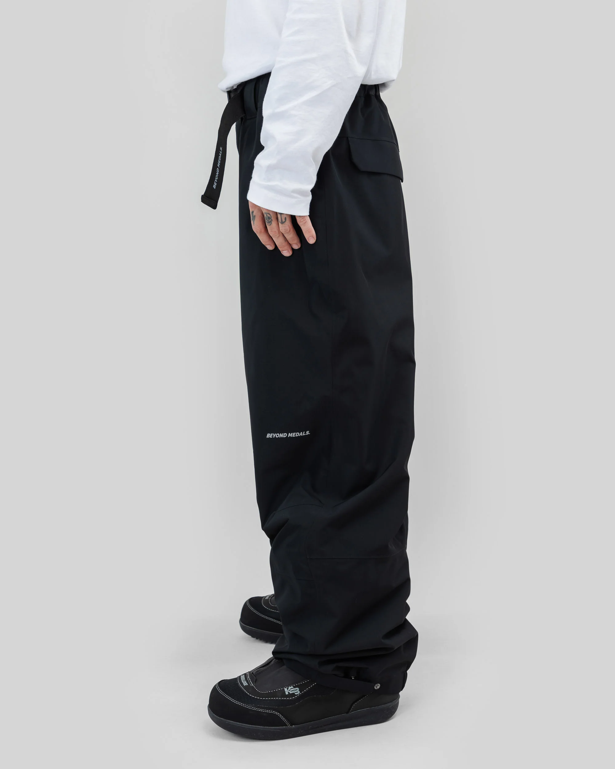 Nostalgia Snowboard Jacket 2L Black - Image 14