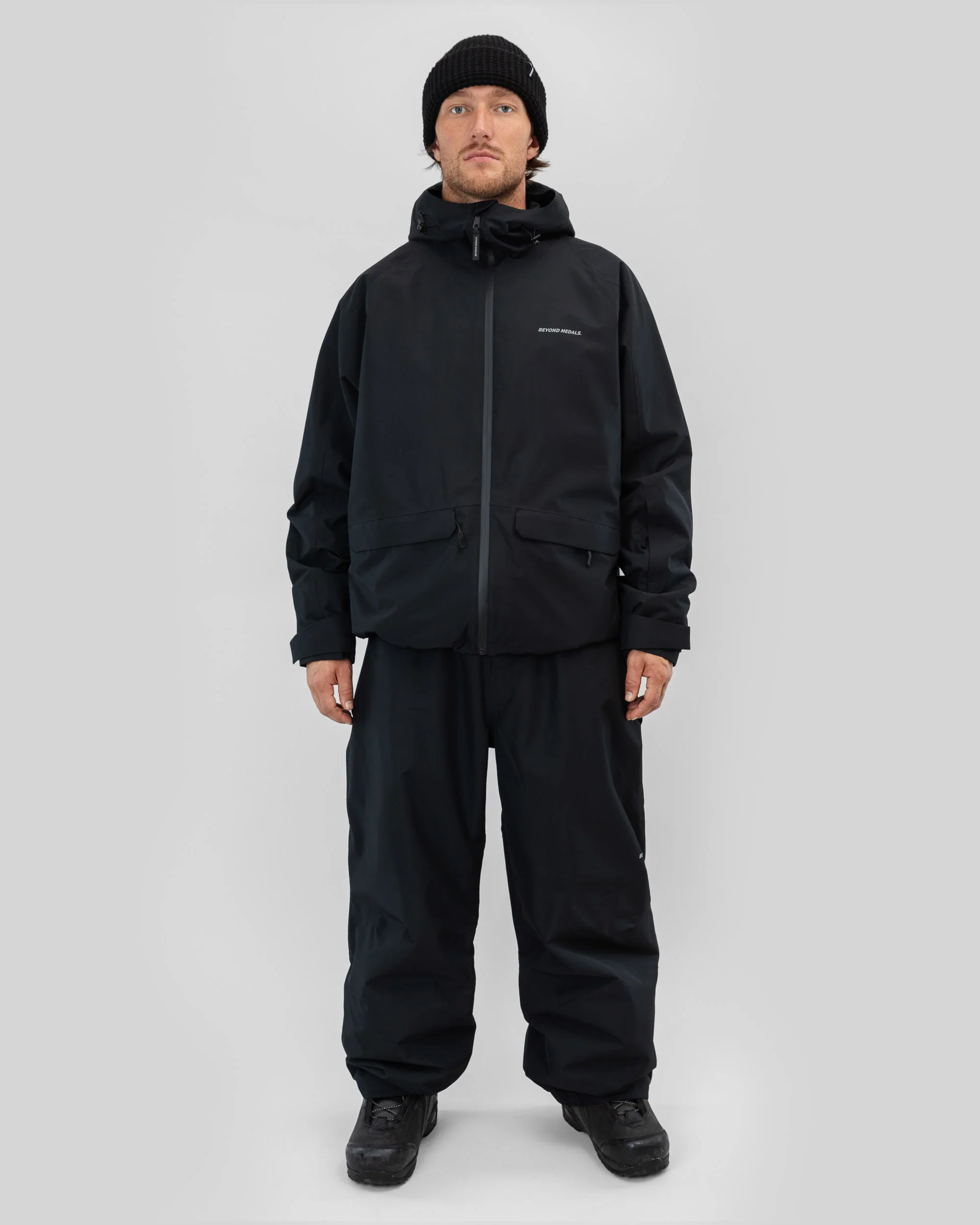Nostalgia Snowboard Jacket 2L Black - Image 2
