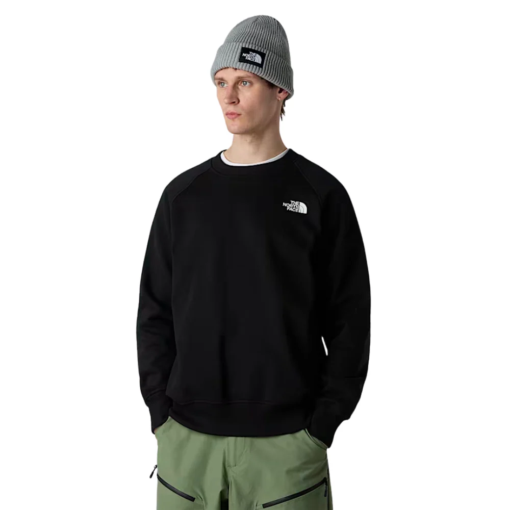 NSE Raglan Box Crewneck Black - Image 2
