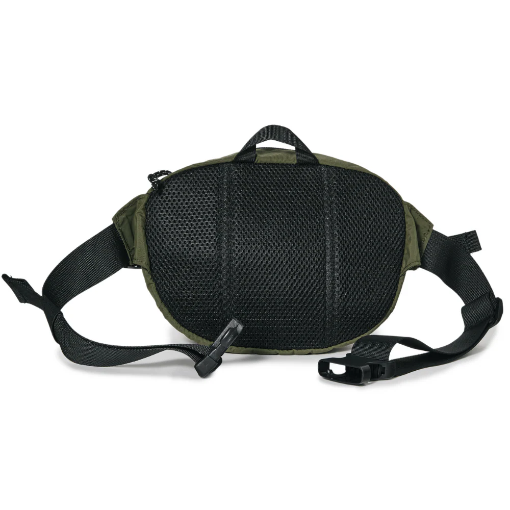 Nylon Hip Bag Dusty Olive - Image 2