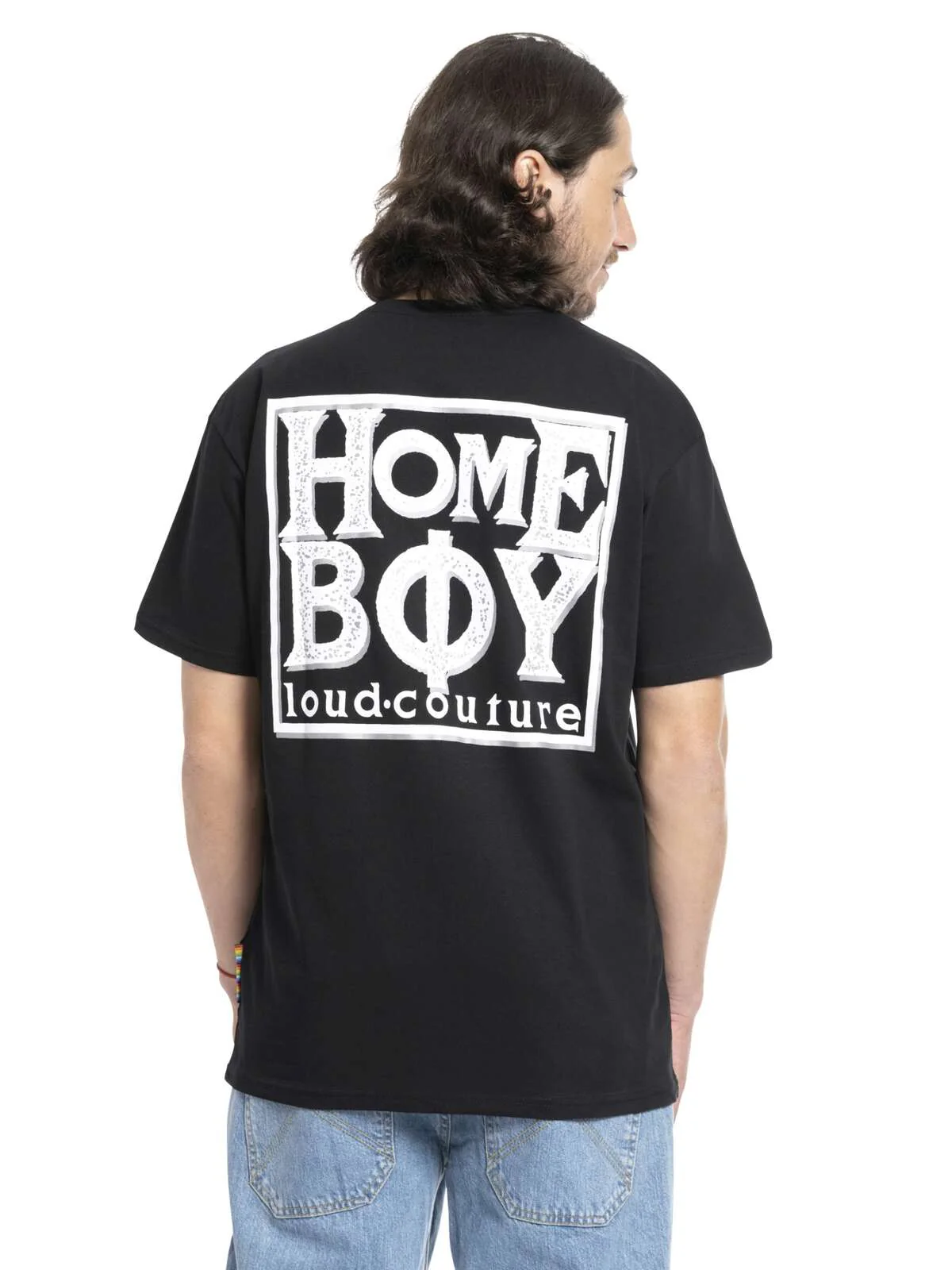 Old School T-shirt Black - Image 2
