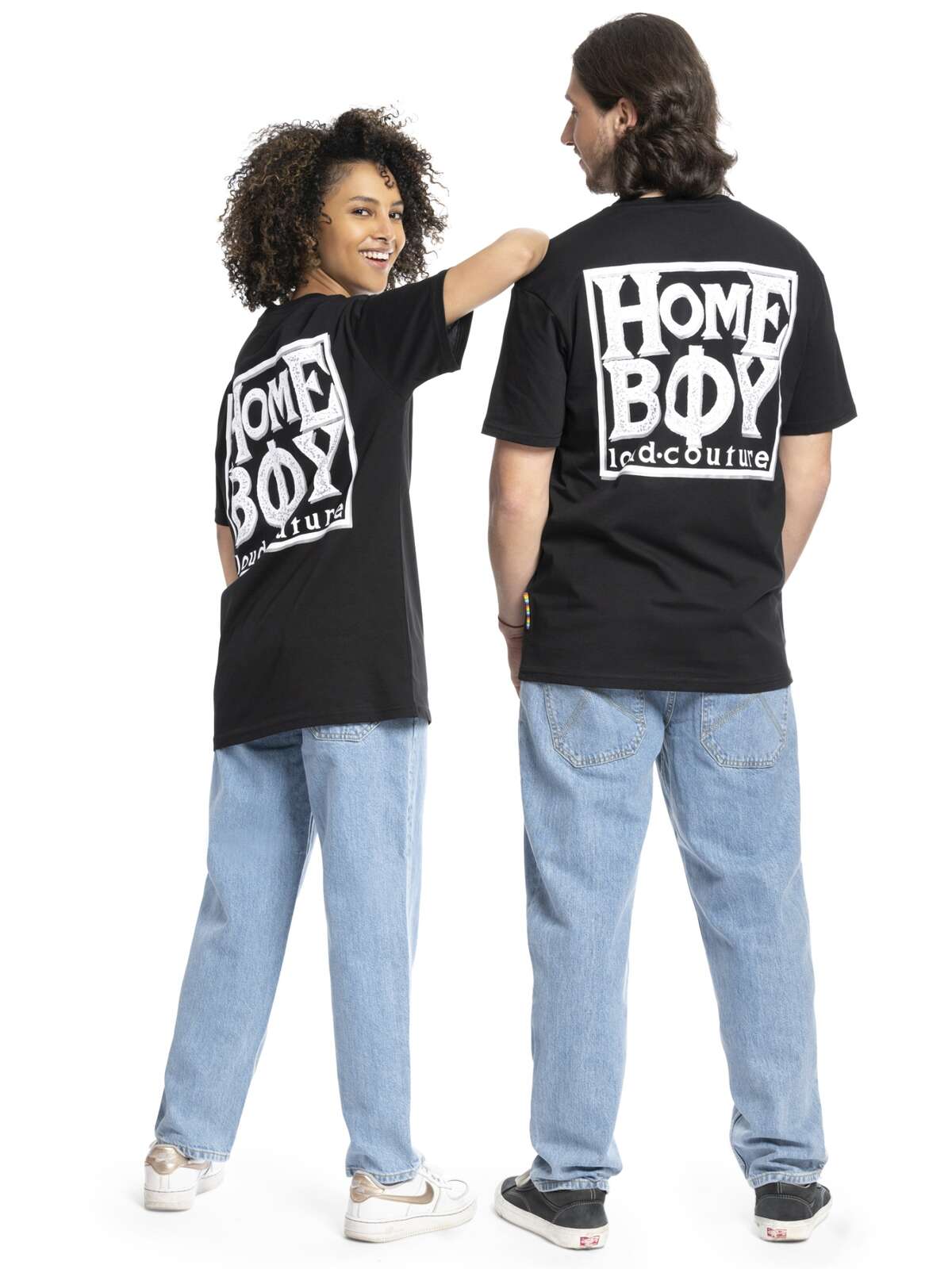 Old School T-shirt Black - Image 3