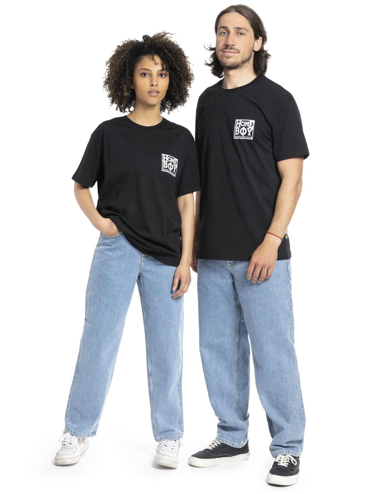 Old School T-shirt Black - Image 4