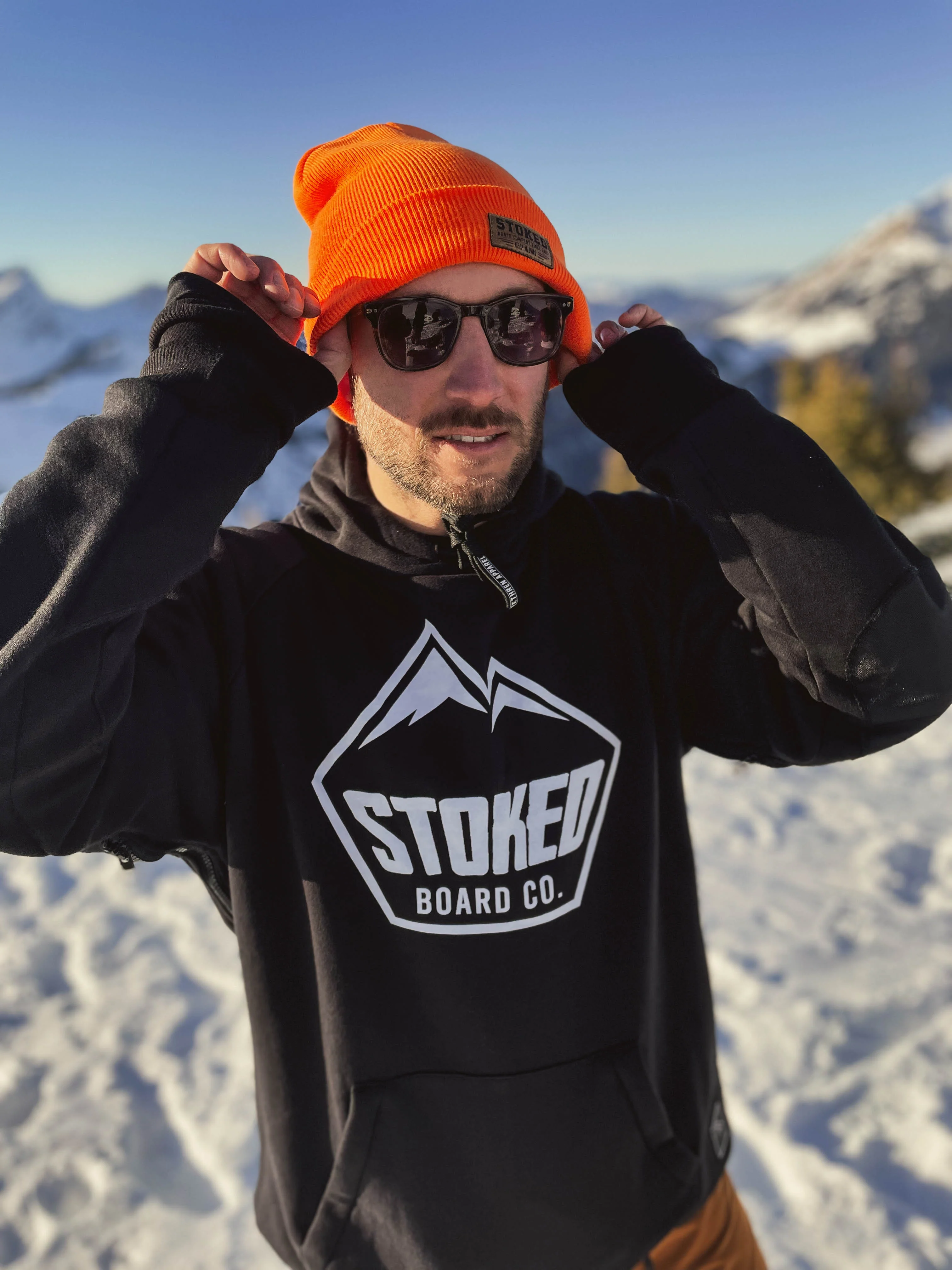 Original Cuffed Beanie Black - Image 2