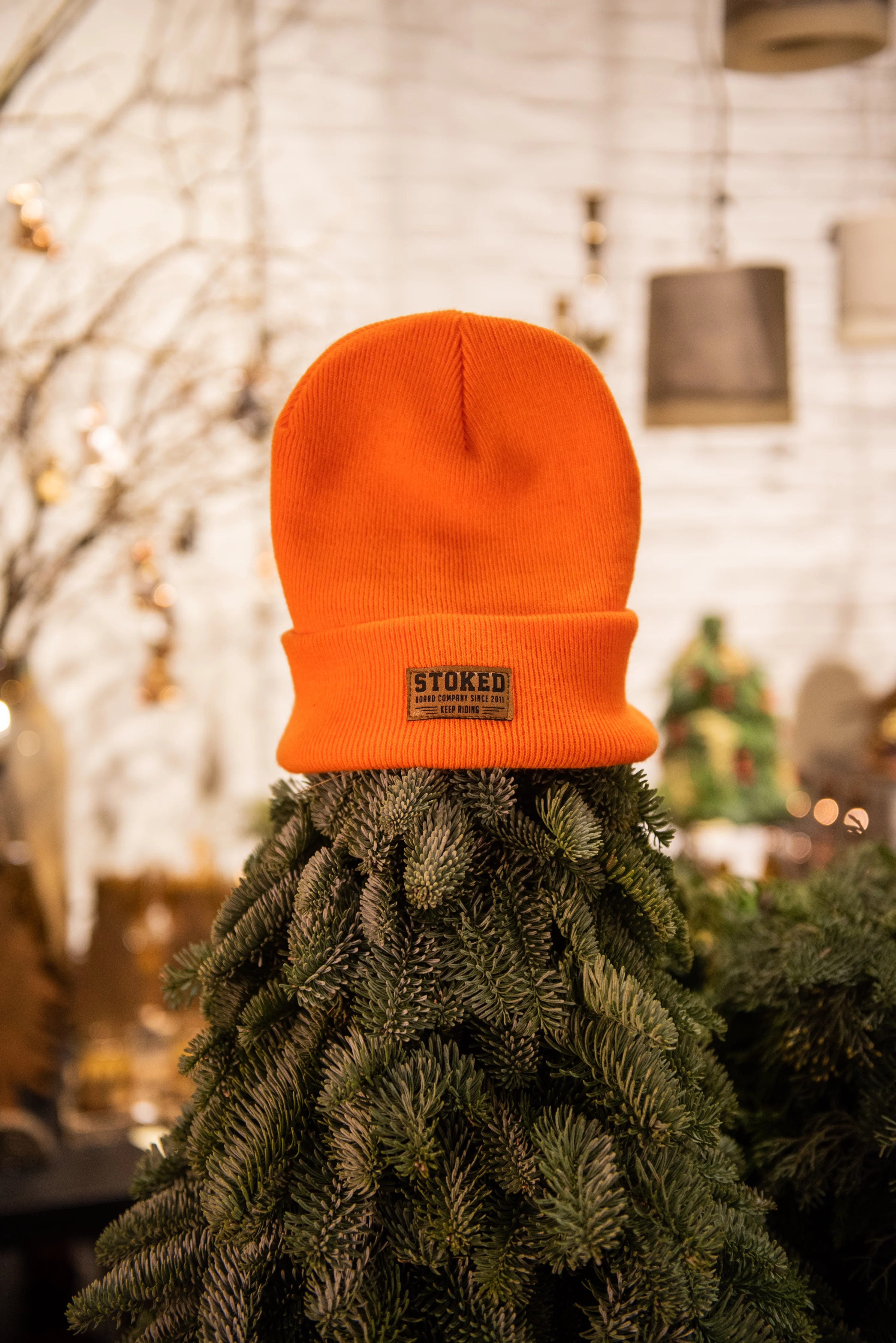 Original Cuffed Beanie Caramel - Image 8