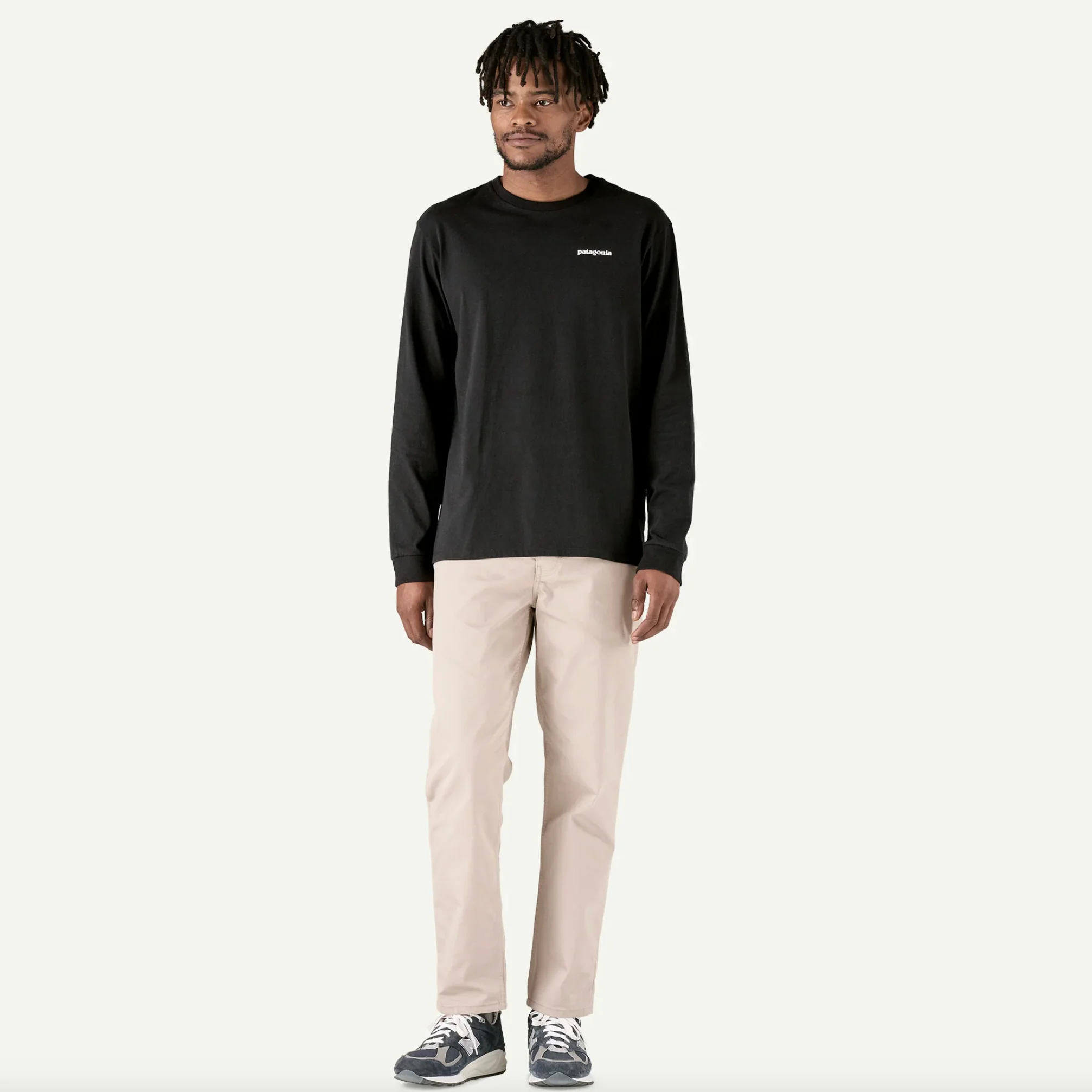 P-6 Logo Responsibili-Tee Longsleeve Black - Image 5