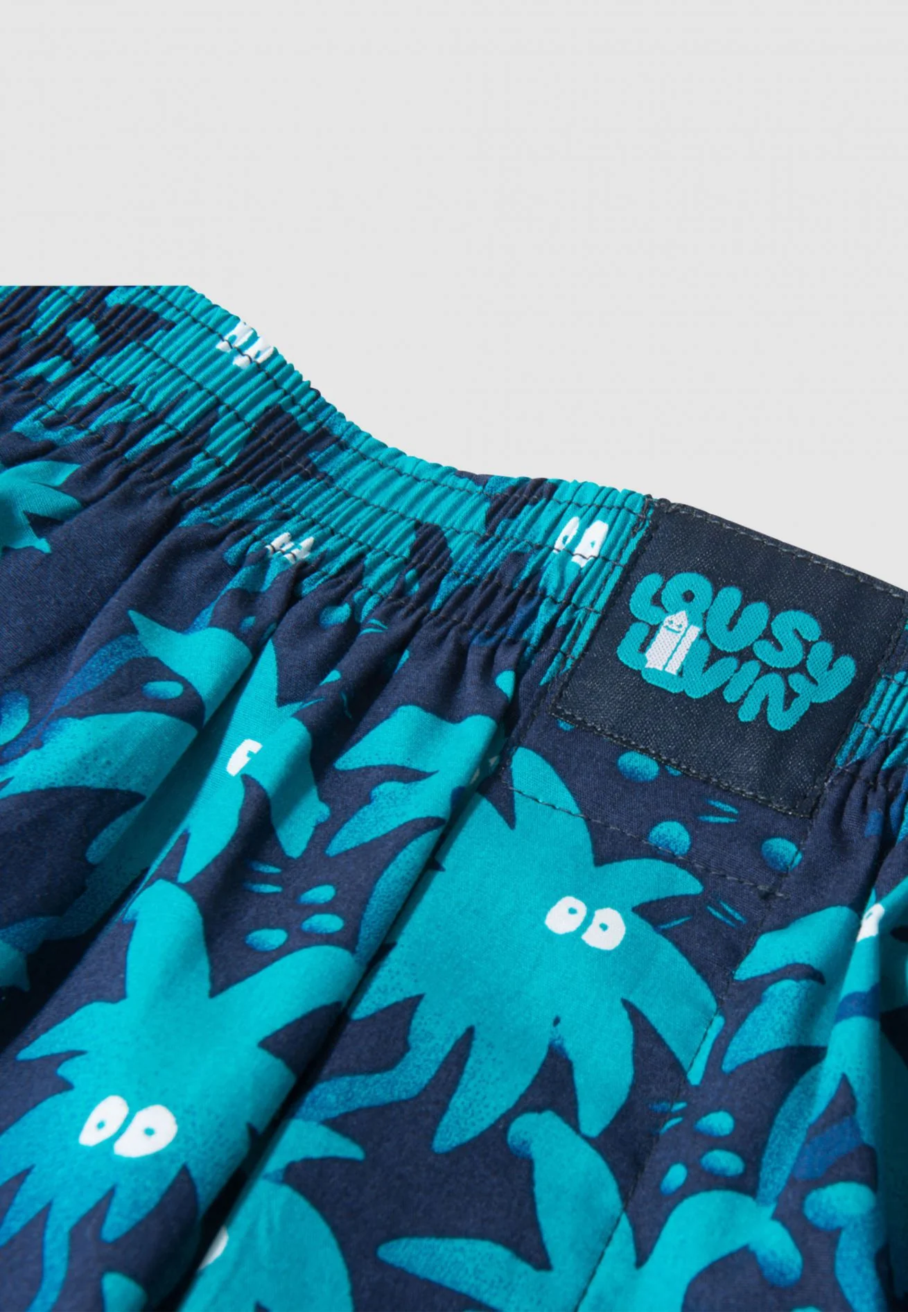 Palm Boxershorts Navy - Image 3