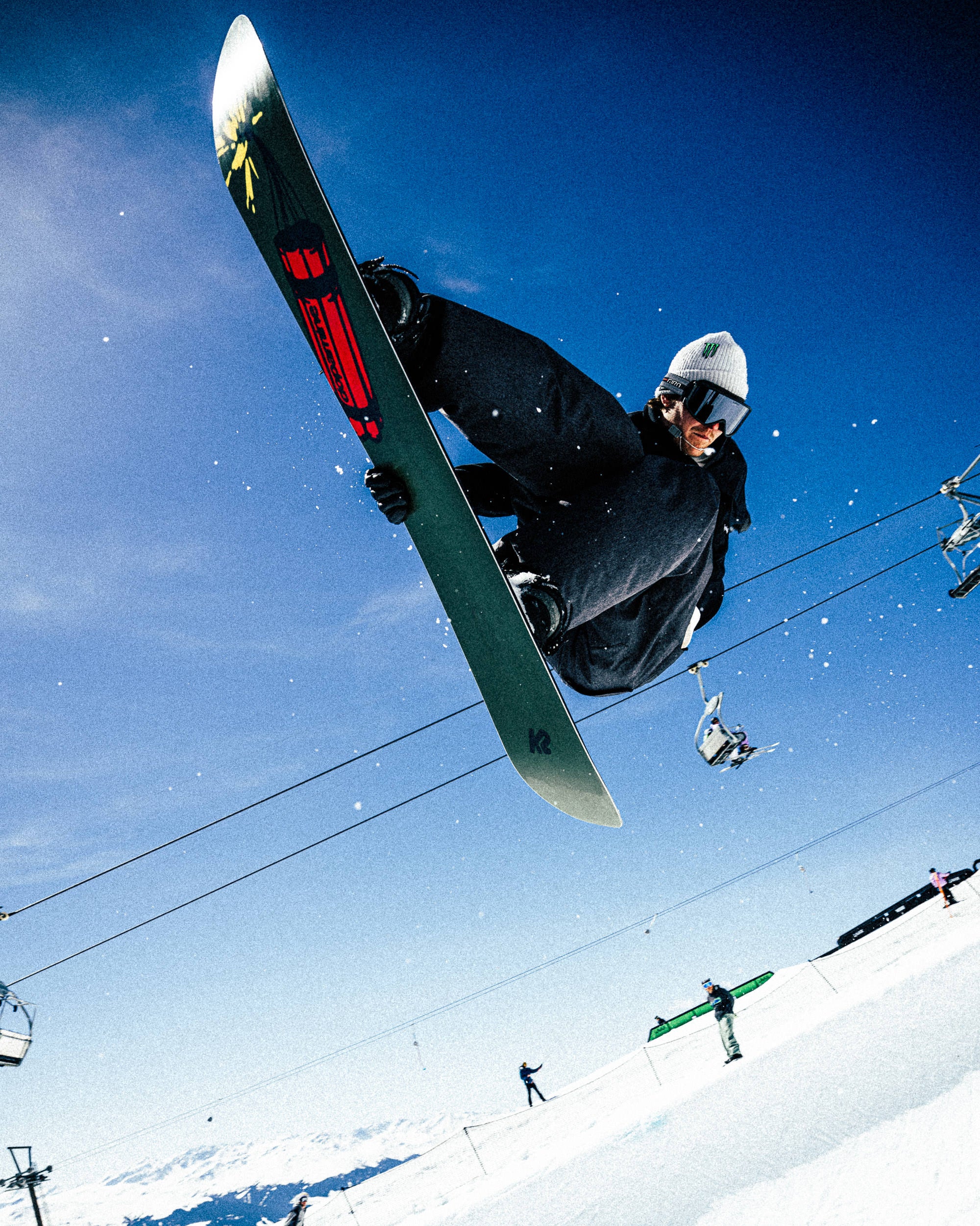 Park Snowboard Pants Denim Dark Grey - Image 5