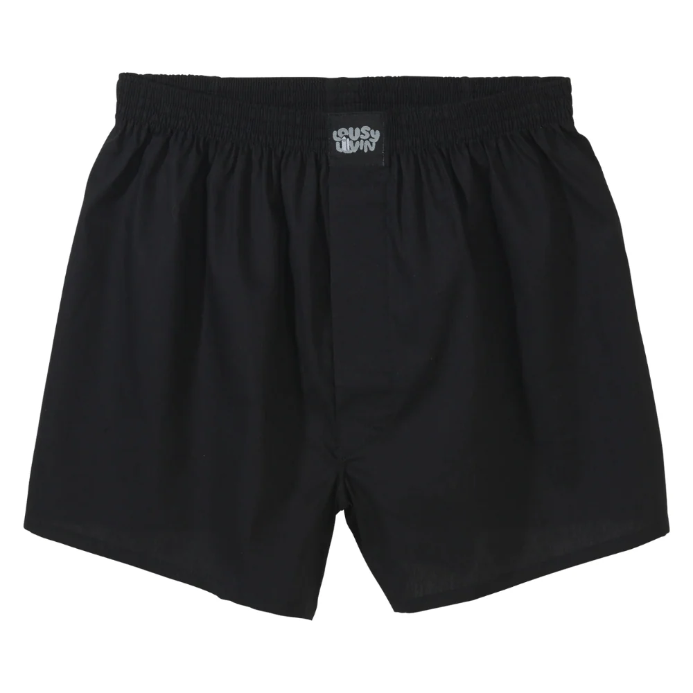 Plain Boxershorts Black
