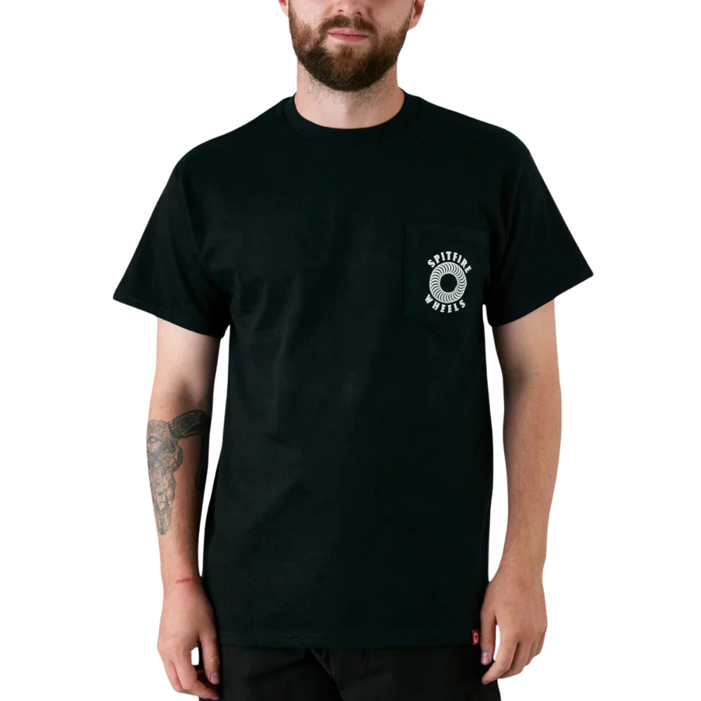 Pocket T-shirt Hollow Classic Black/White - Image 2