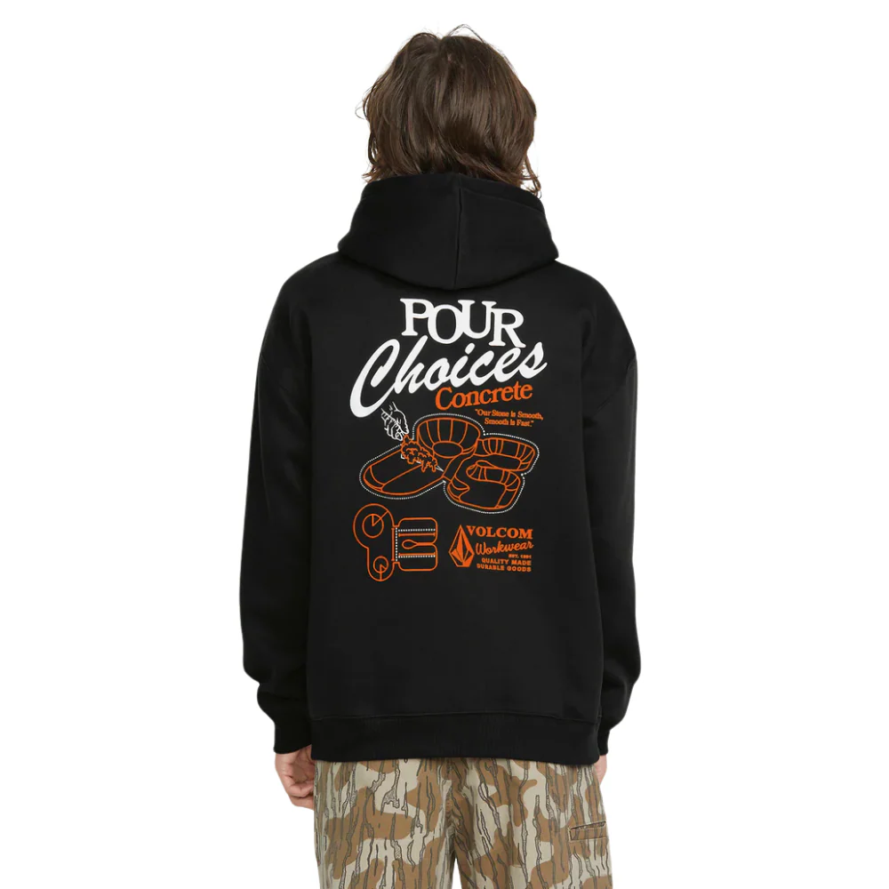 Pour Choices Hoodie Black - Image 2