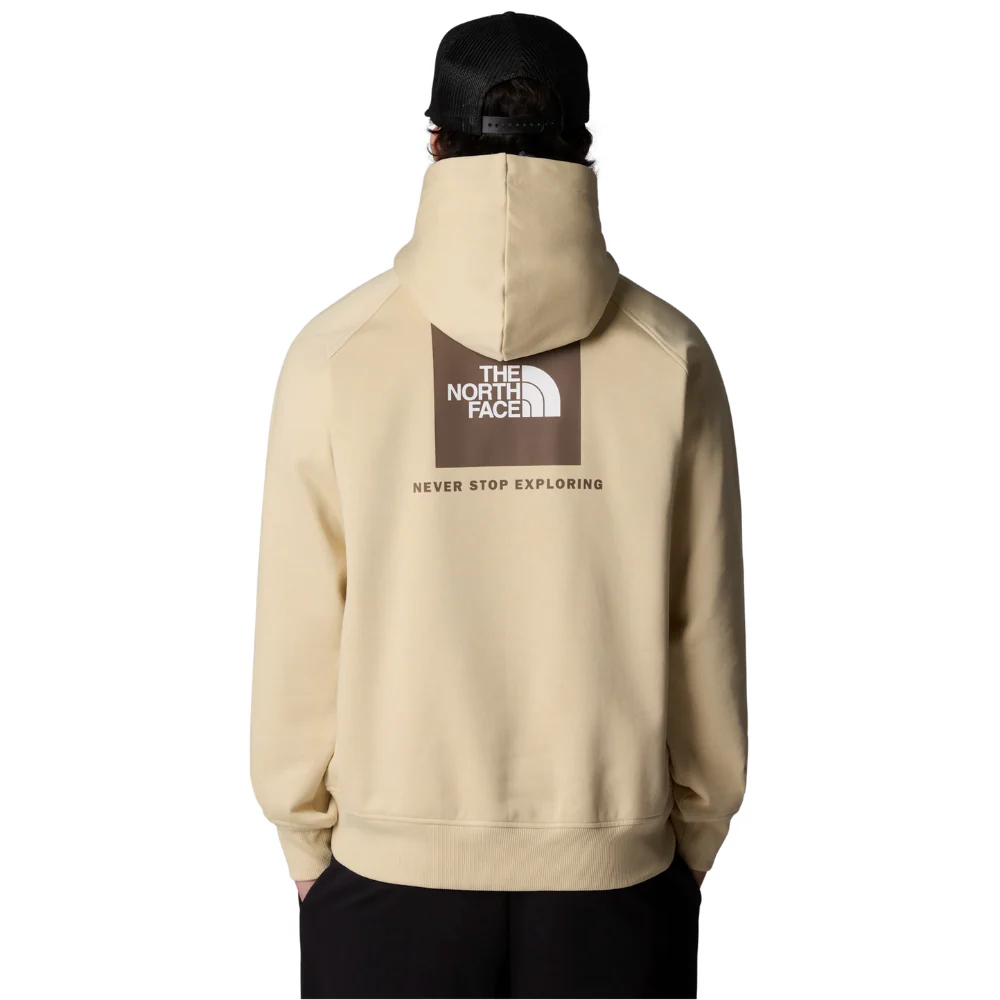 Raglan Box Nse Hoodie Gravel/ Smokey Brown - Image 2
