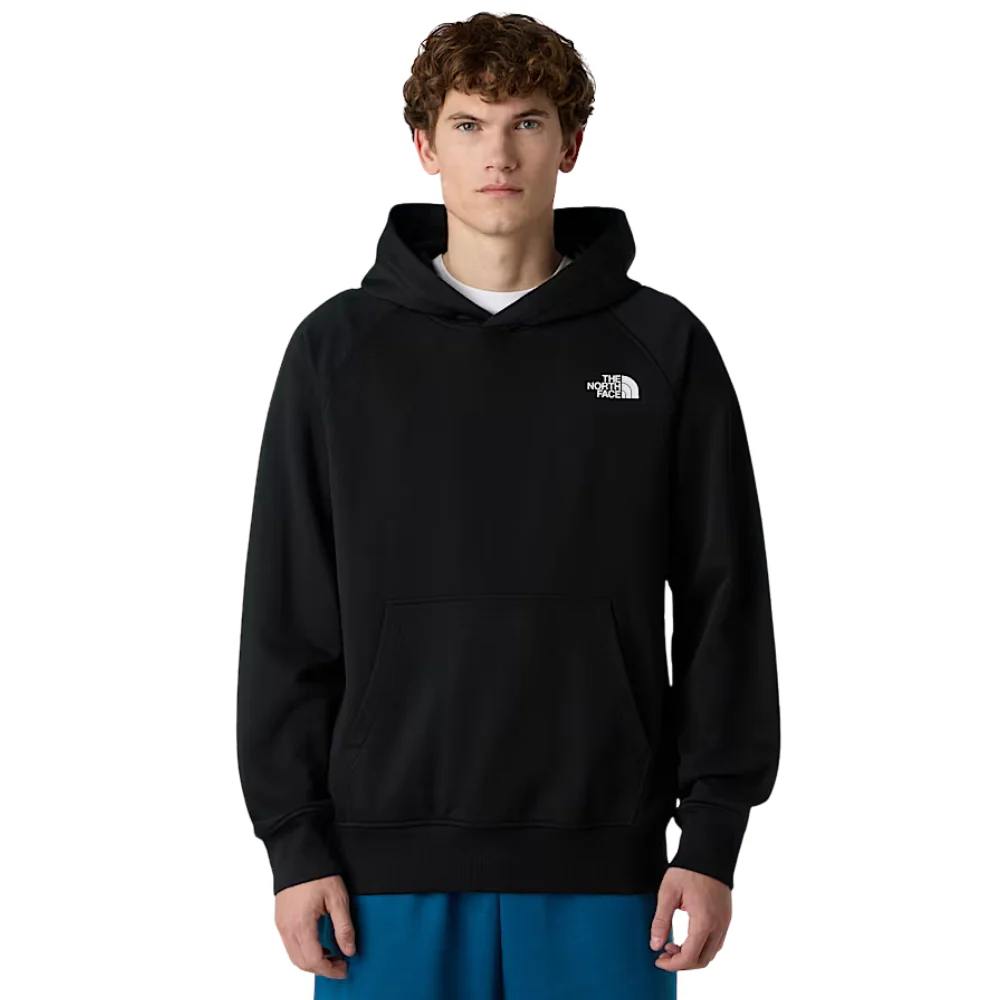 Raglan NSE Box Hoodie Black - Image 2