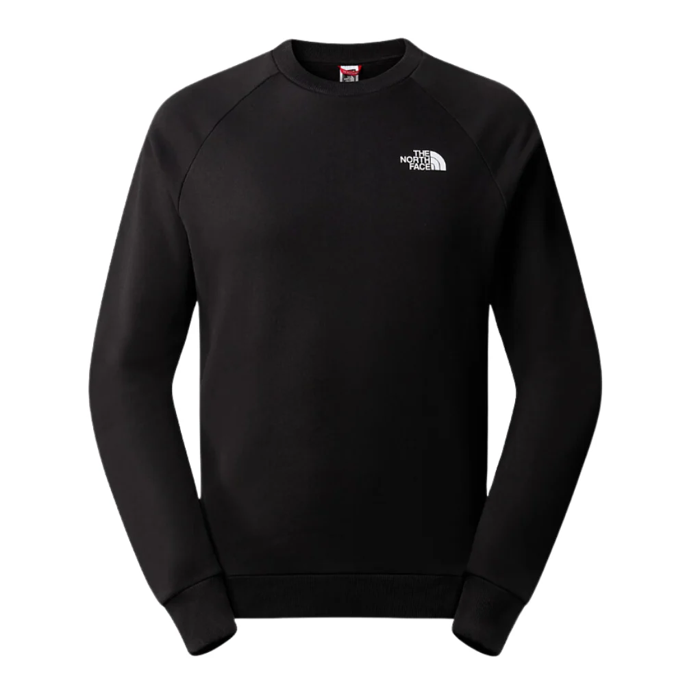 Raglan Redbox Crew Sweatshirt TNF Black - Image 3