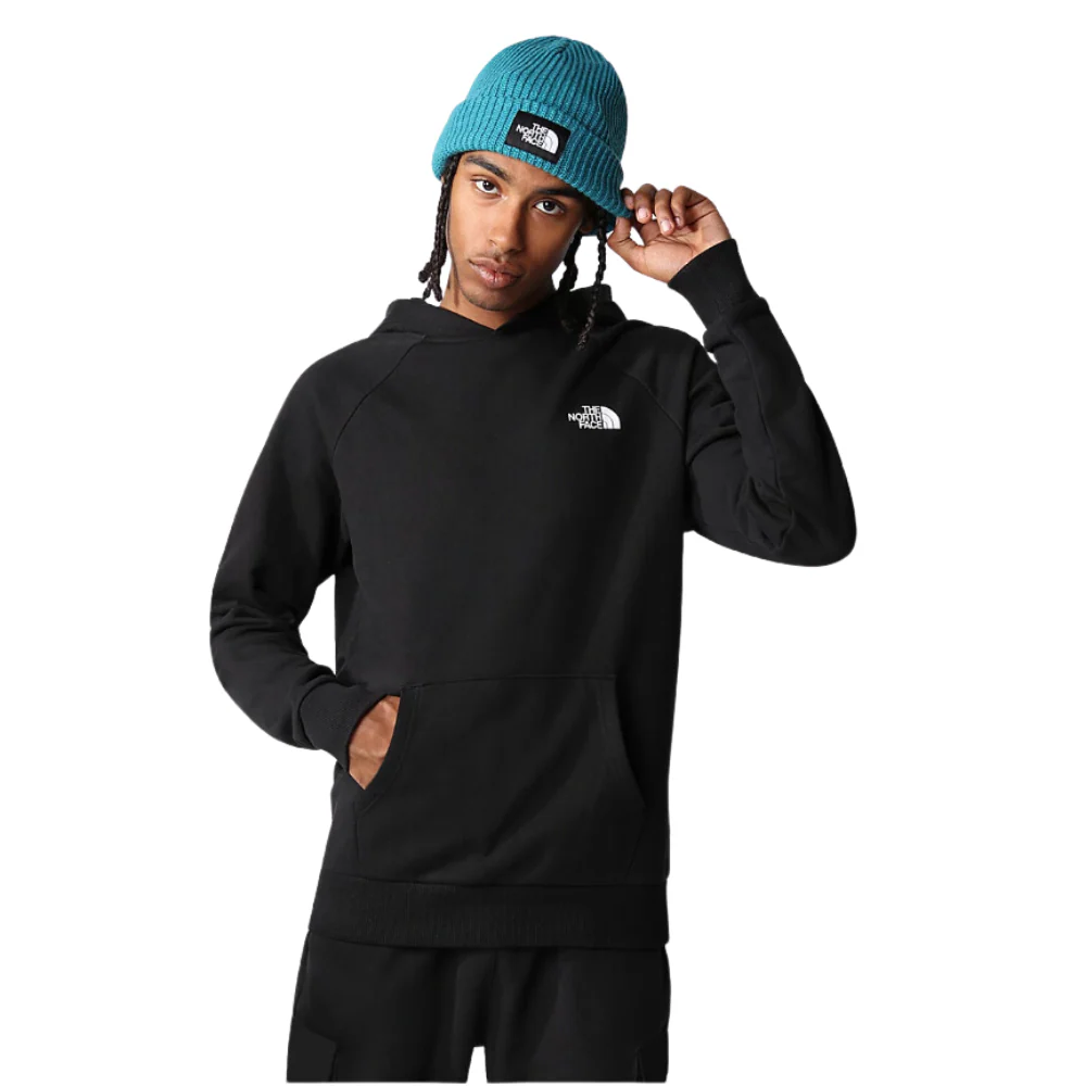 Raglan Redbox Hoodie TNF Black/TNF White - Image 2
