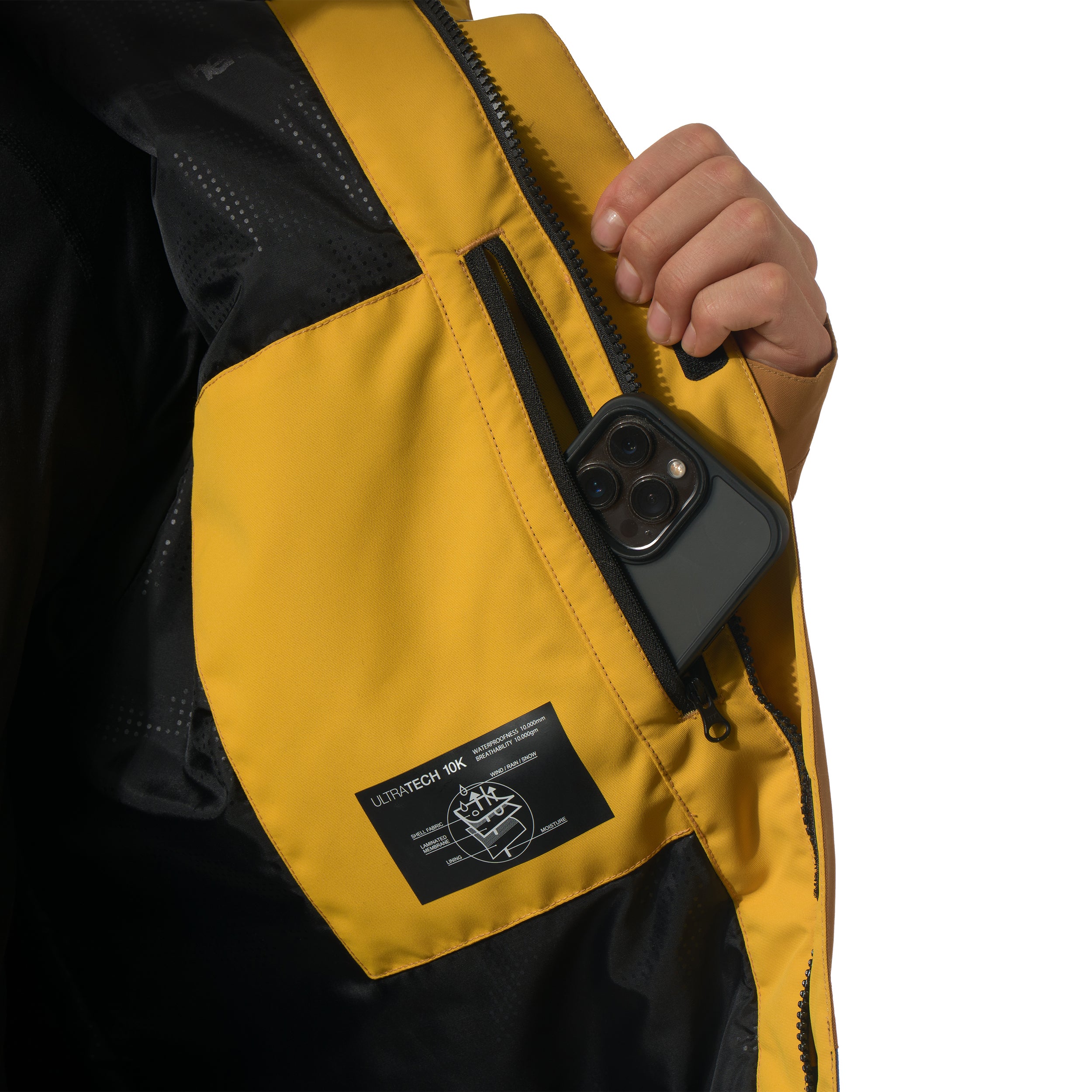Ranger Jacket Yellow/ Amber Gold - Image 6
