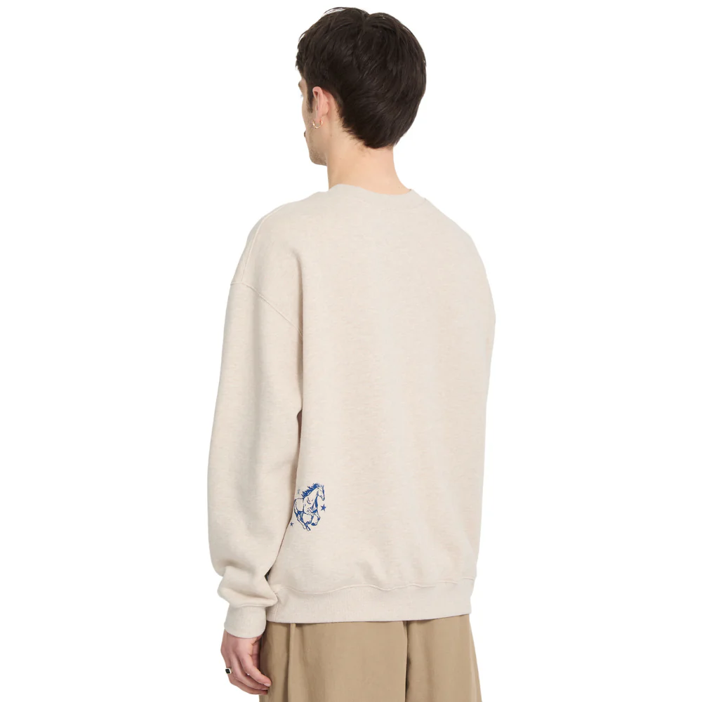 Recto Verso Crewneck Dust Heather - Image 2