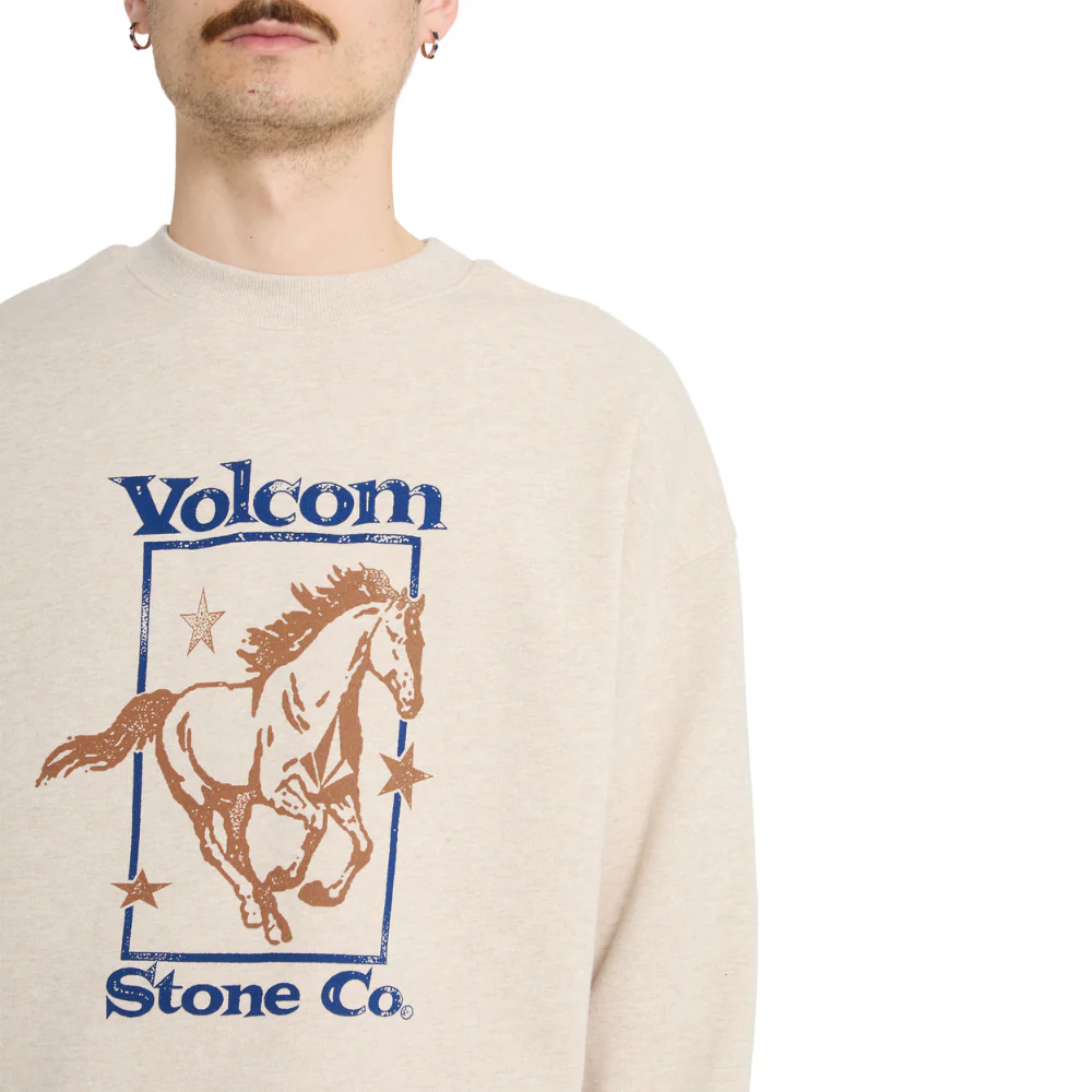 Recto Verso Crewneck Dust Heather - Image 4