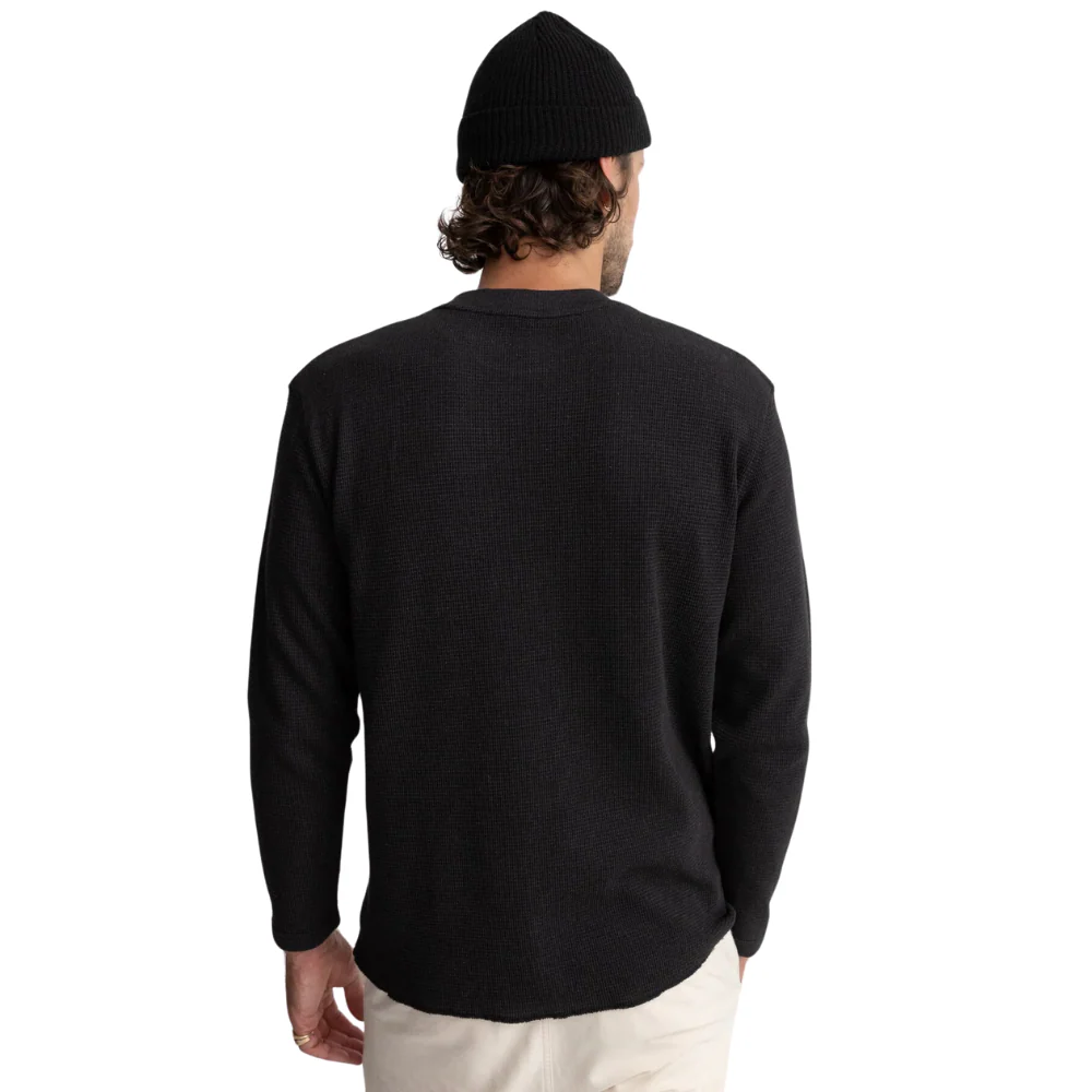 Classic Waffle Knit Vintage Black - Image 2