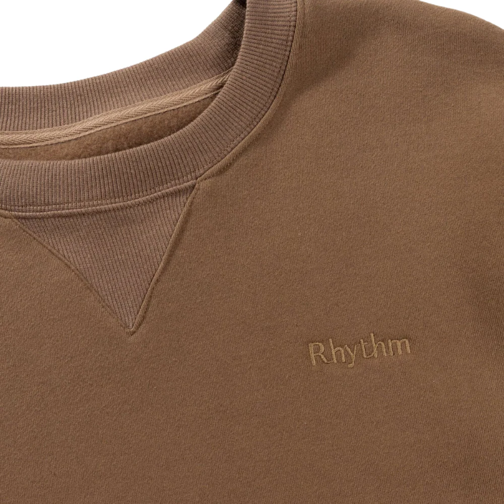 Heavyweight Fleece Crew Tobacco - Image 3