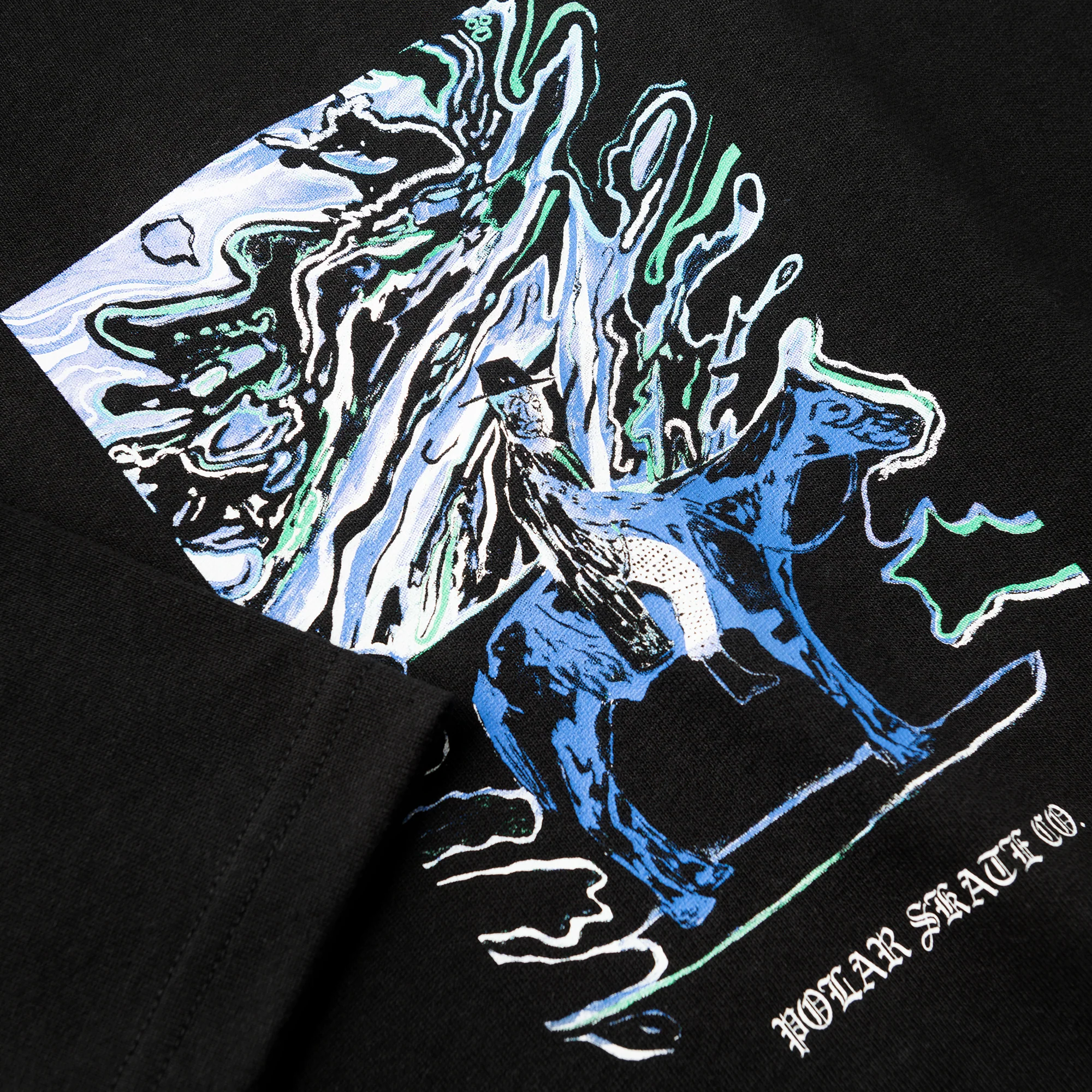 Rider T-shirt Black - Image 3