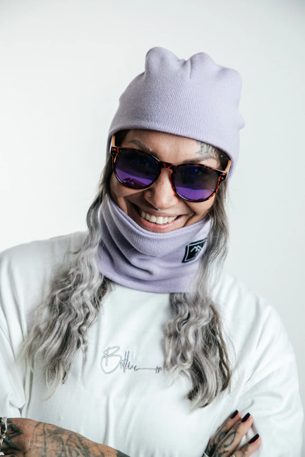 Robbin Hood Balaclava Lilac - Image 4