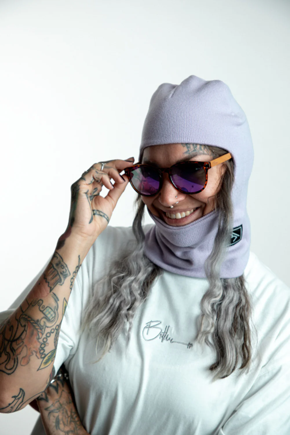 Robbin Hood Balaclava Lilac - Image 7