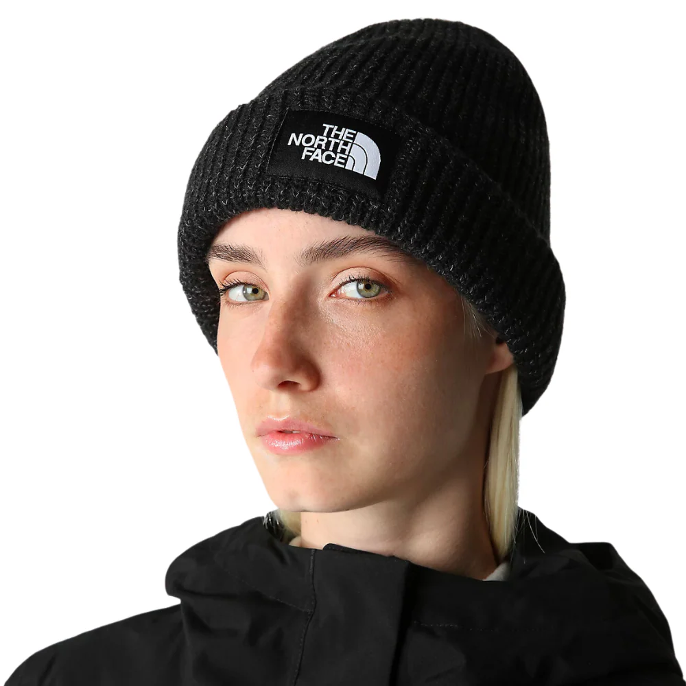 Salty Lined Regular Beanie TNF Black - Image 4