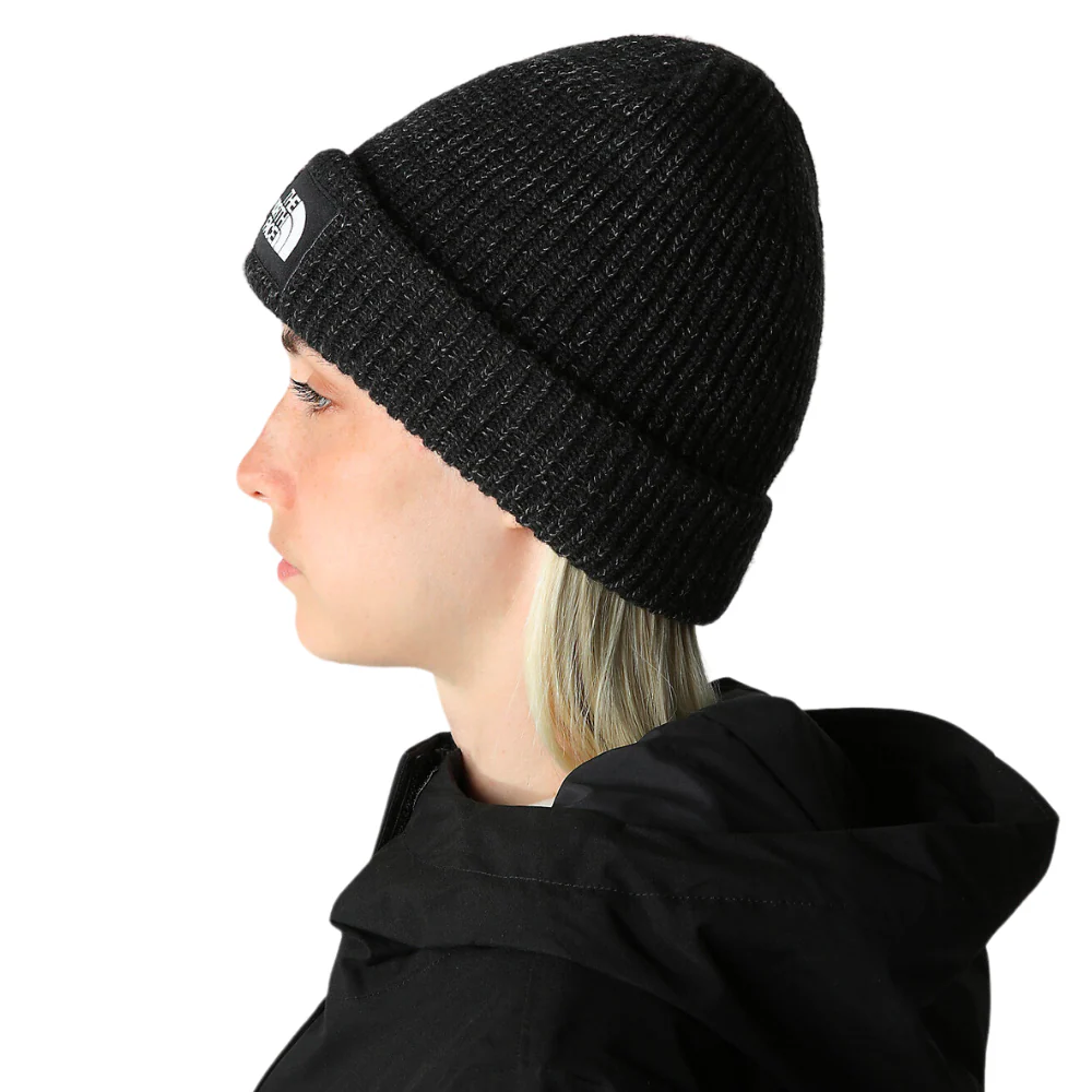 Salty Lined Regular Beanie TNF Black - Image 5