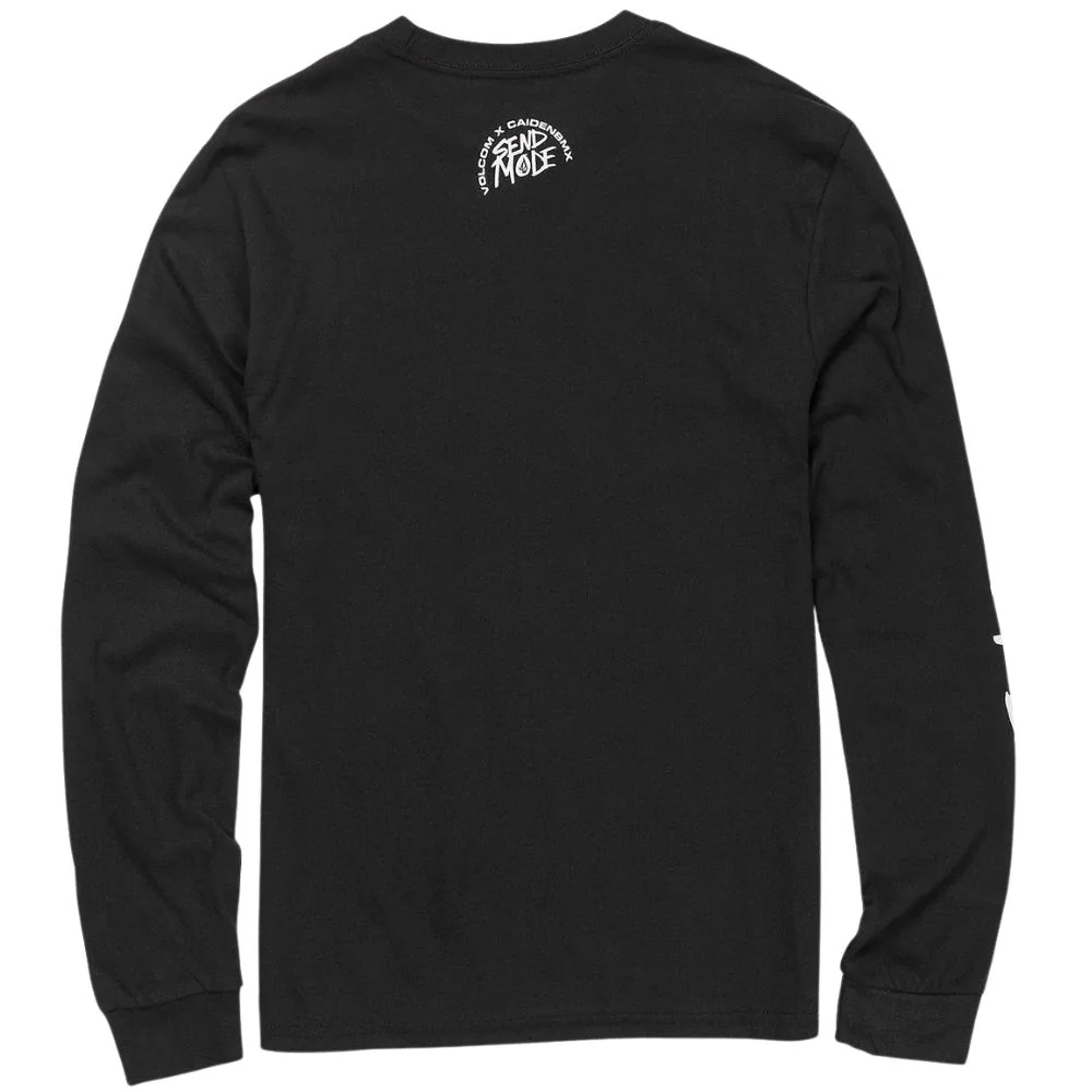 Kids Send Mode Tech Longsleeve T-shirt Black - Image 2