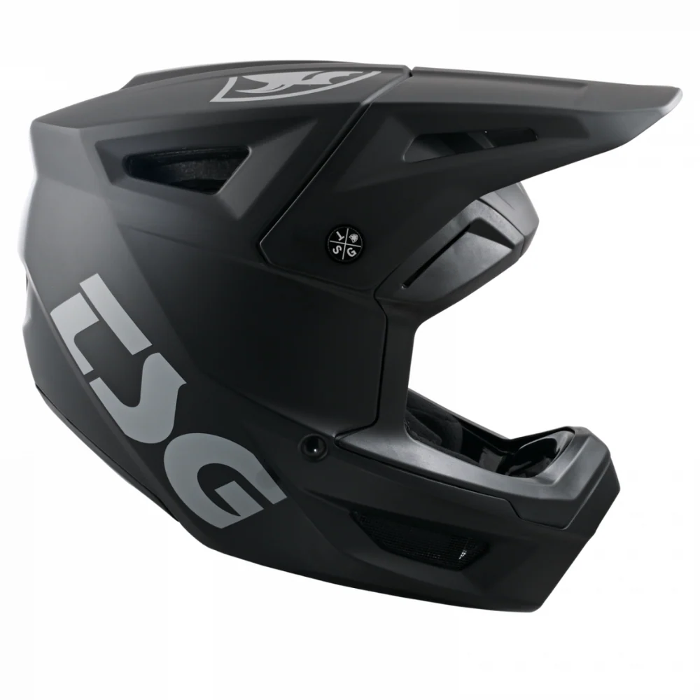 Sentinel Solid Color Satin Black MTB Helm - Image 2
