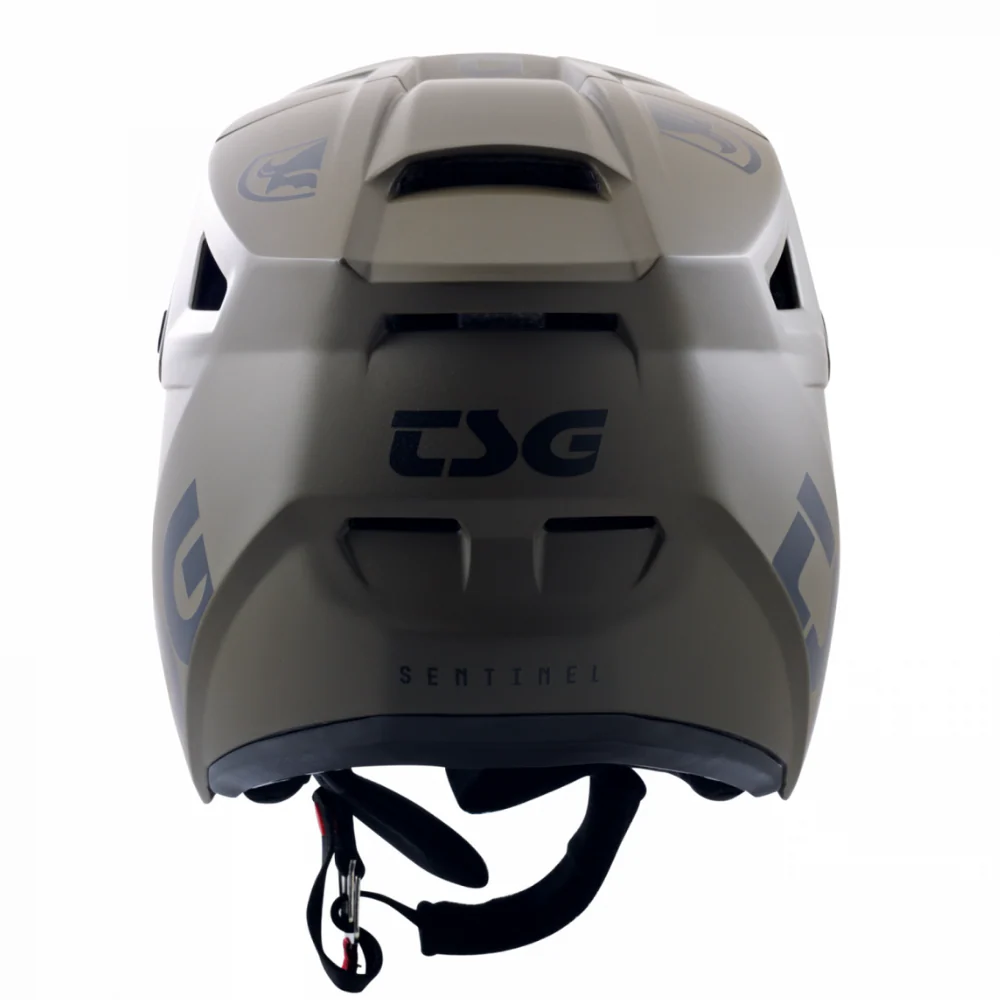 Sentinel Solid Color Satin Olive MTB Helm - Image 3