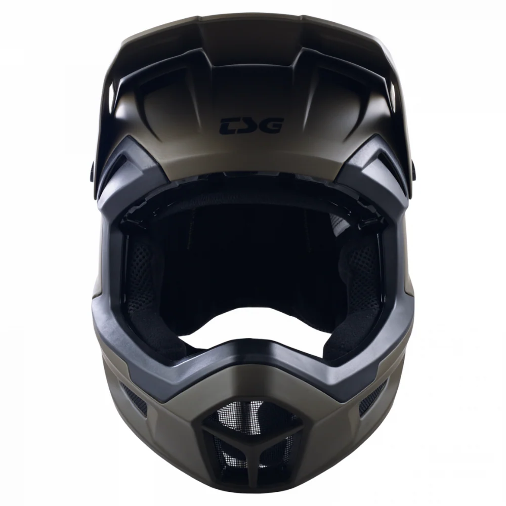 Sentinel Solid Color Satin Olive MTB Helm - Image 4
